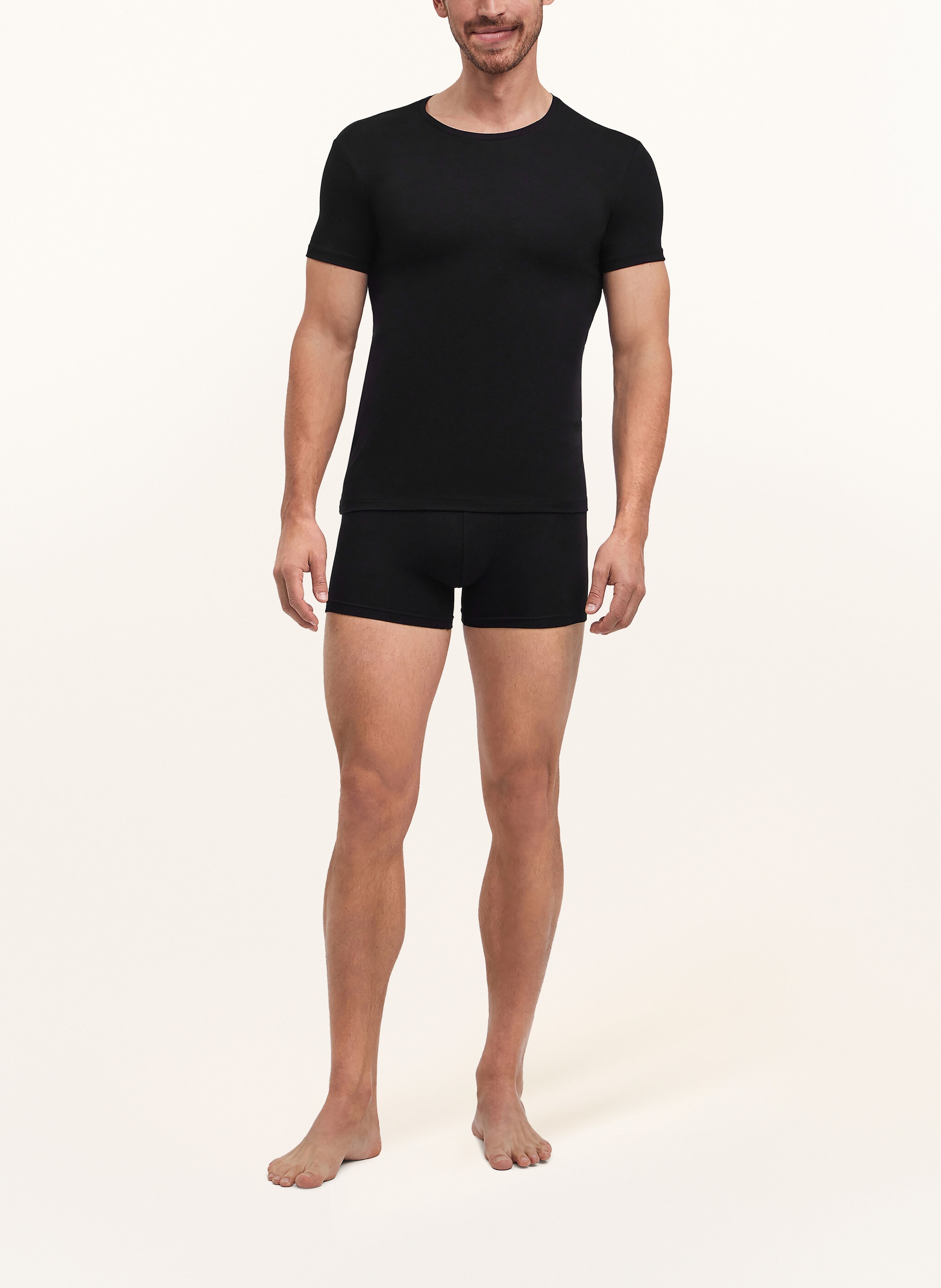 Thumbnail - Falke 2er-Pack T-Shirts Daily Comfort schwarz