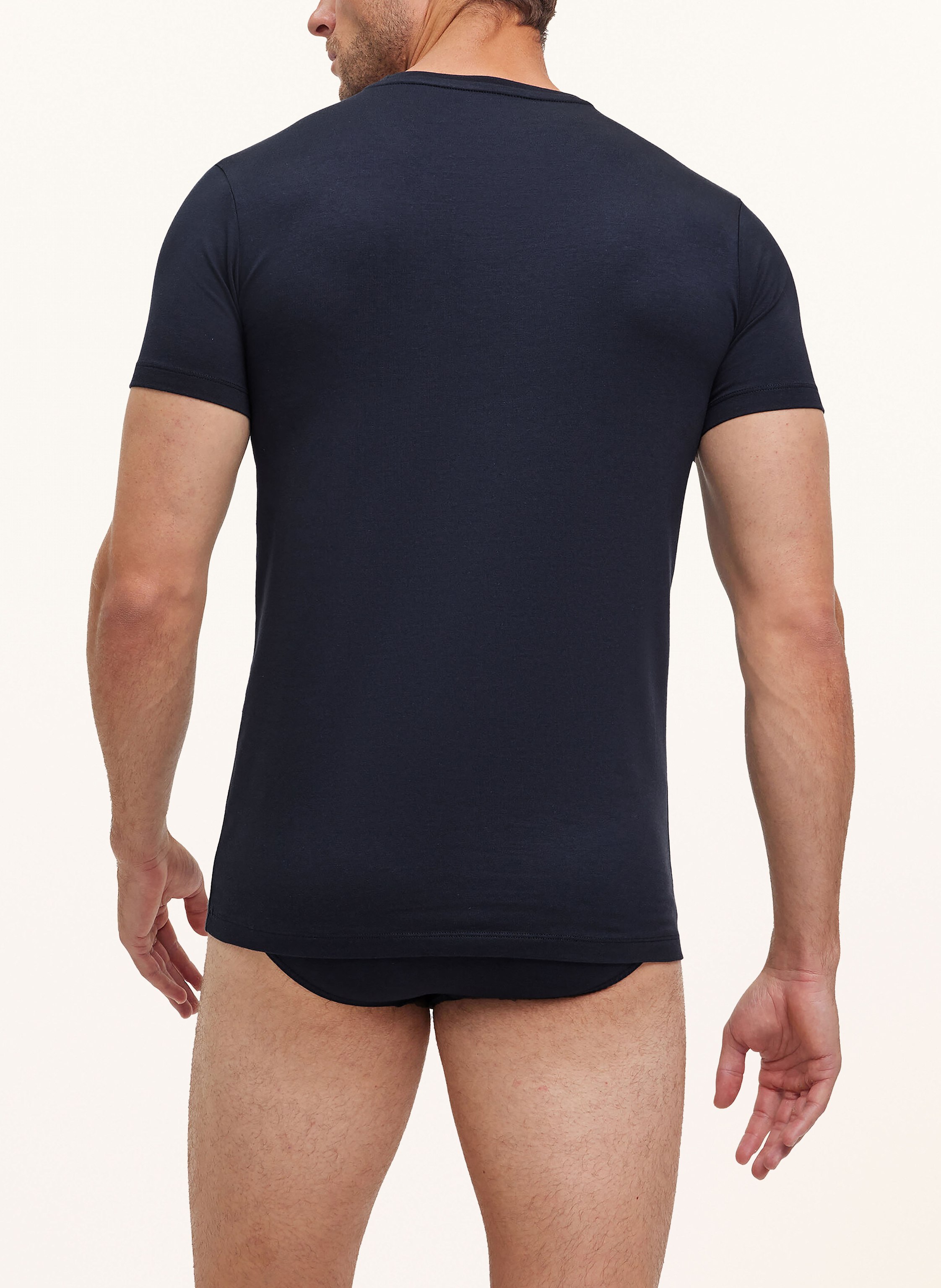Thumbnail - Falke 2er-Pack T-Shirts Daily Comfort blau