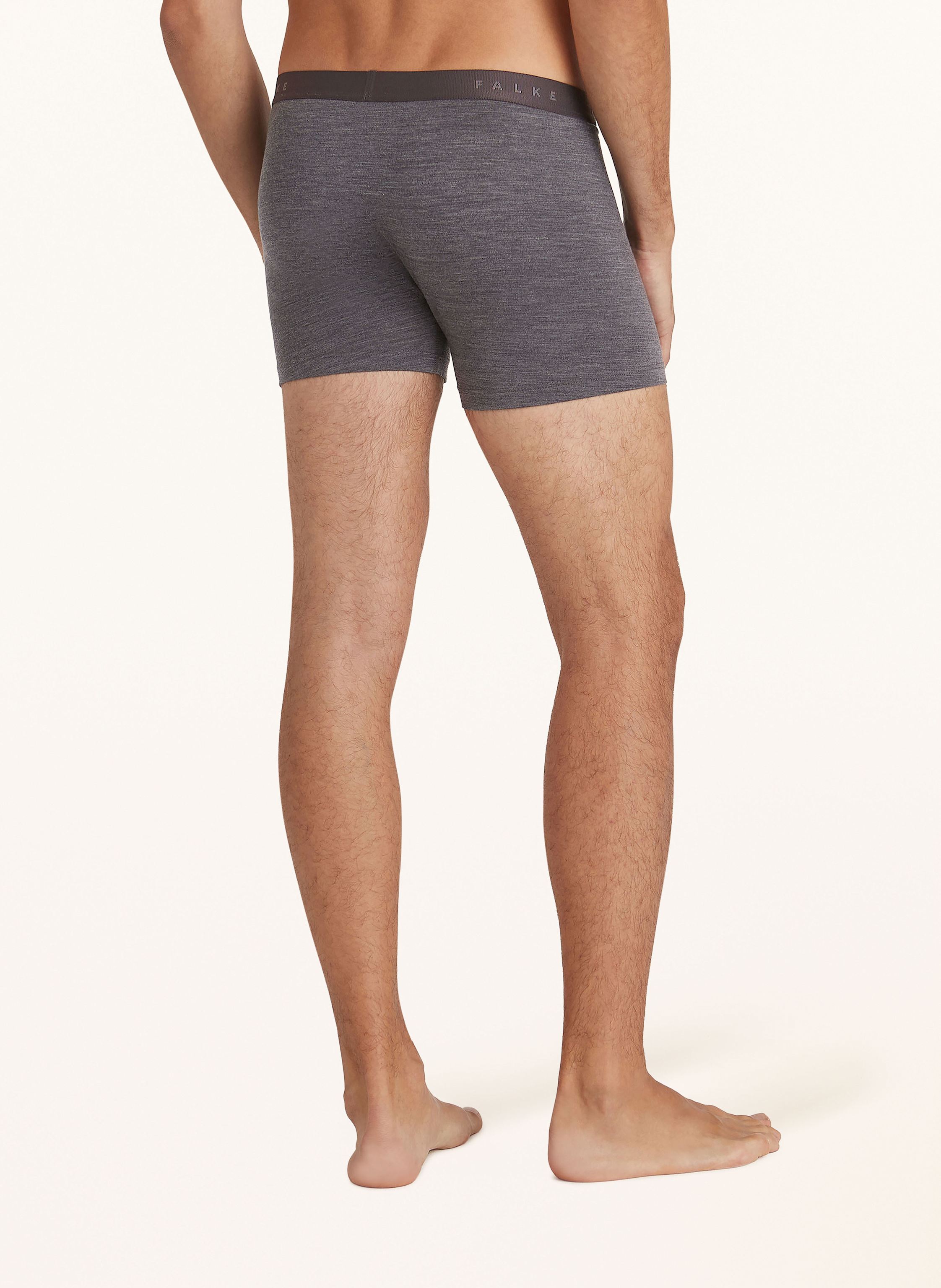 Thumbnail - Falke Boxershorts Daily Clima Wool grau