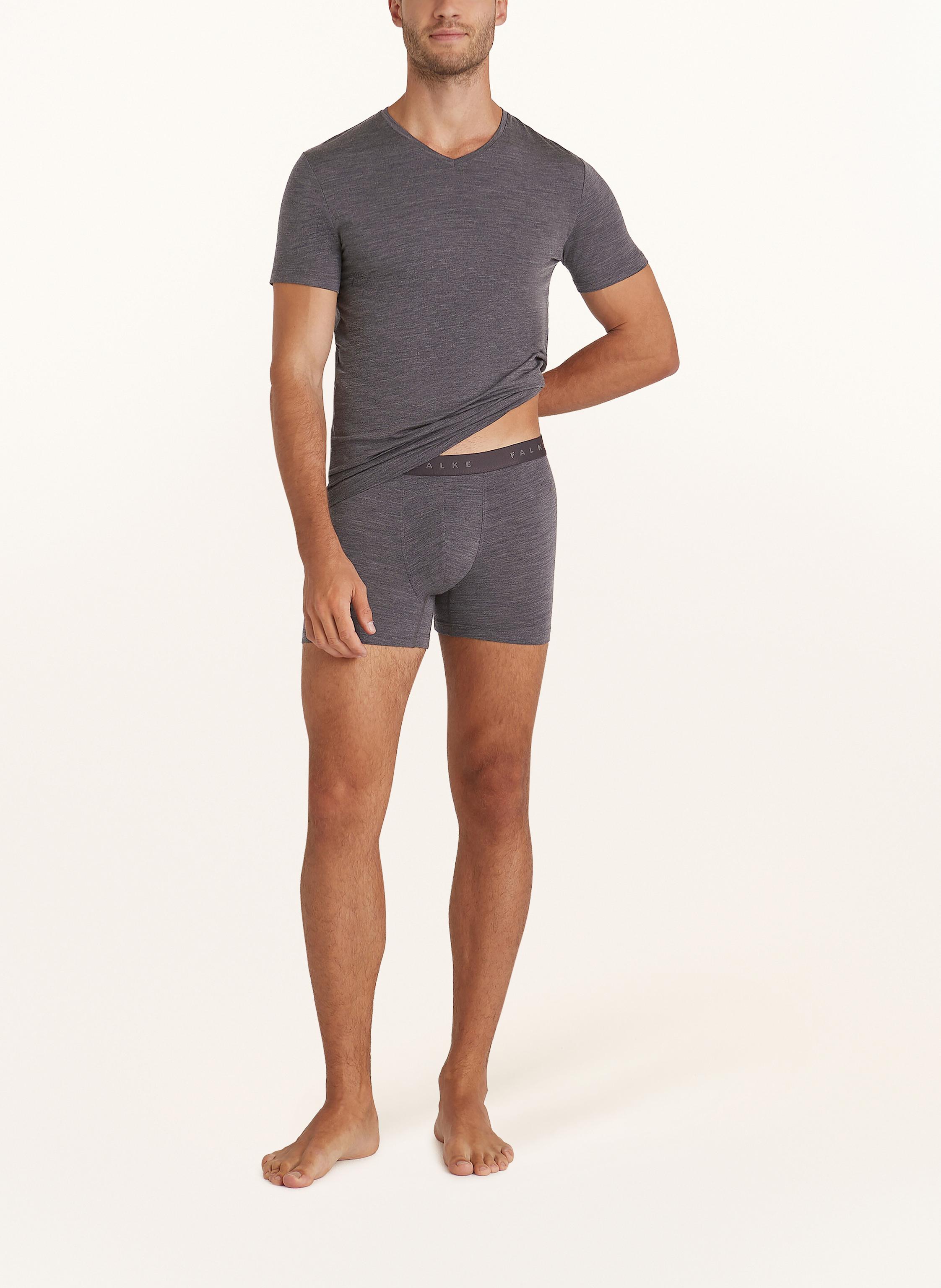 Thumbnail - Falke Boxershorts Daily Clima Wool grau