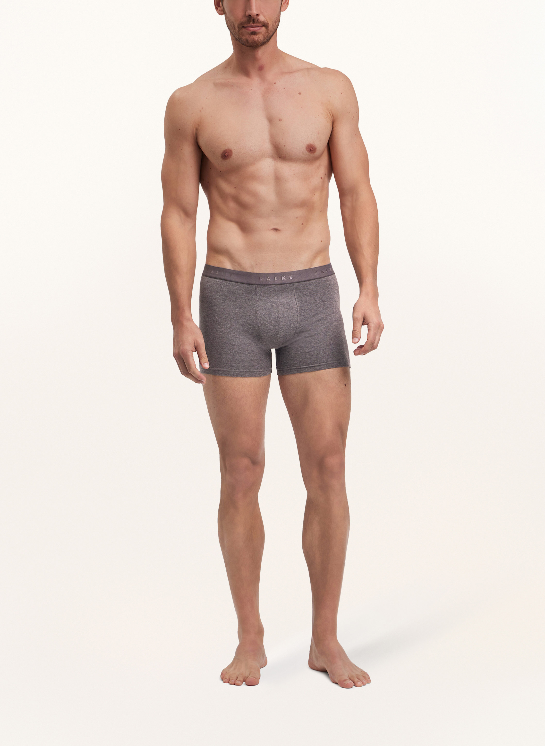 Thumbnail - Falke 2er-Pack Boxershorts Daily Comfort grau