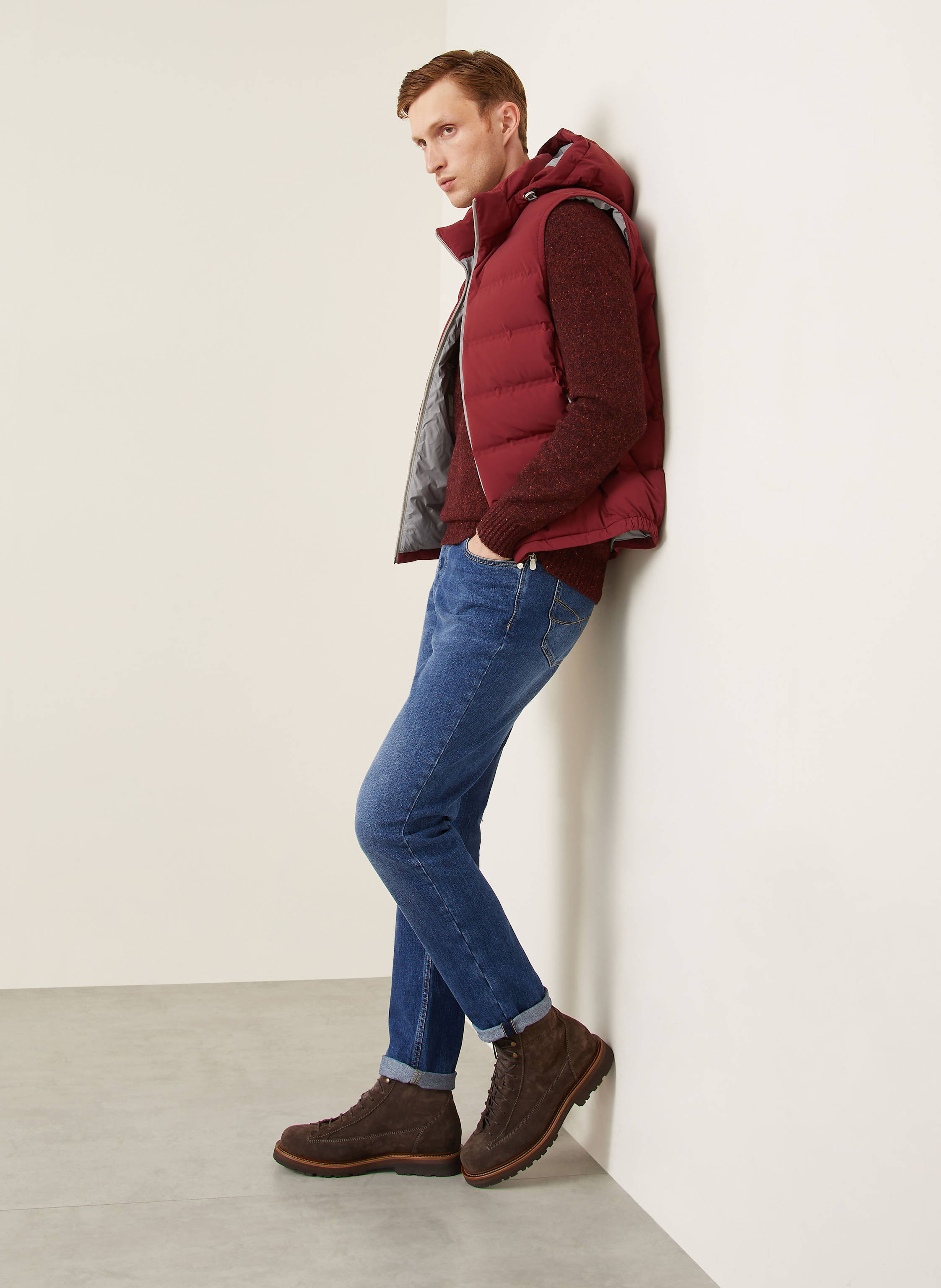 Thumbnail - Brunello Cucinelli Jeans Traditional Fit blau