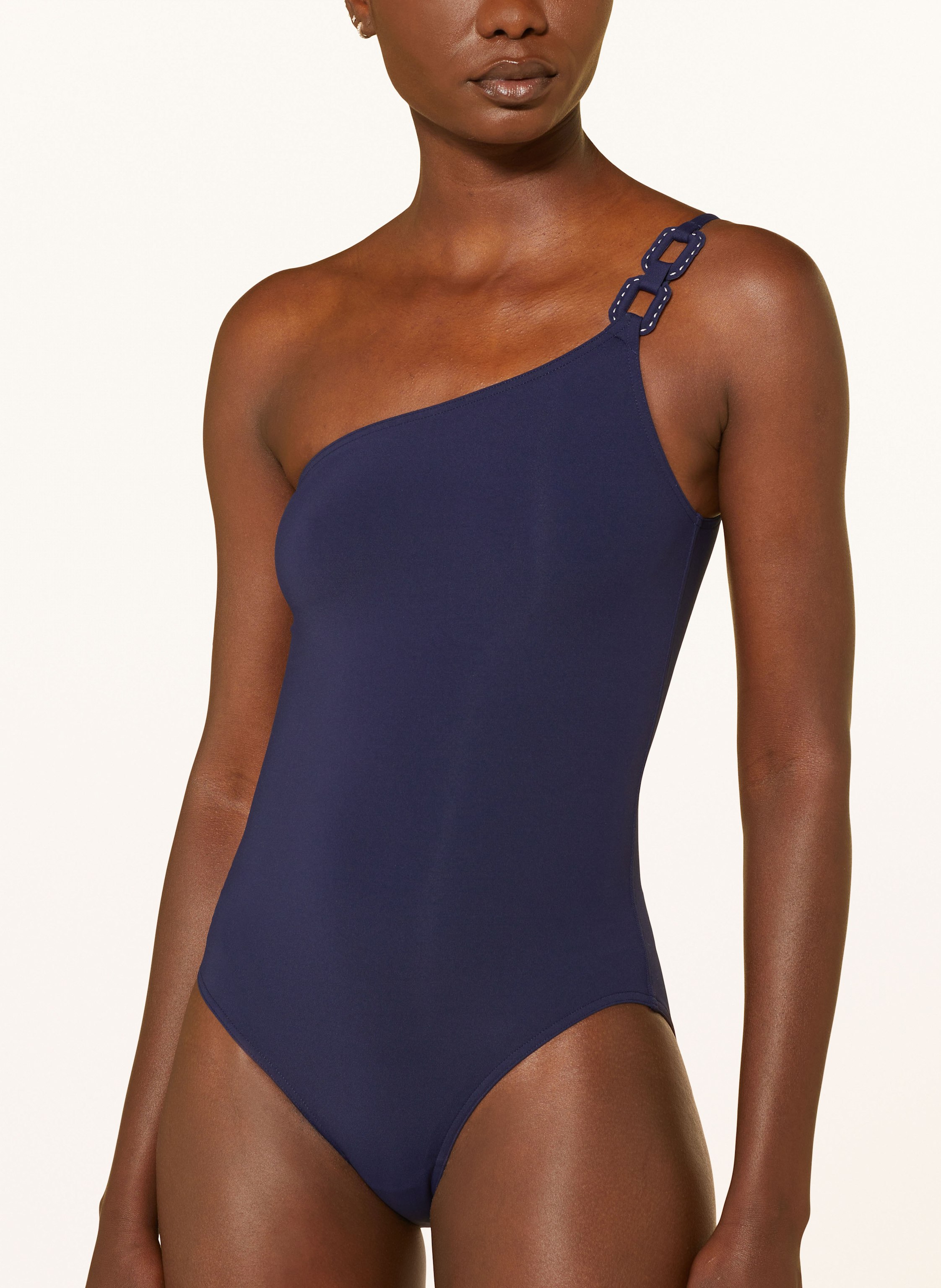 Thumbnail - Eres One-Shoulder-Badeanzug Plaisance blau