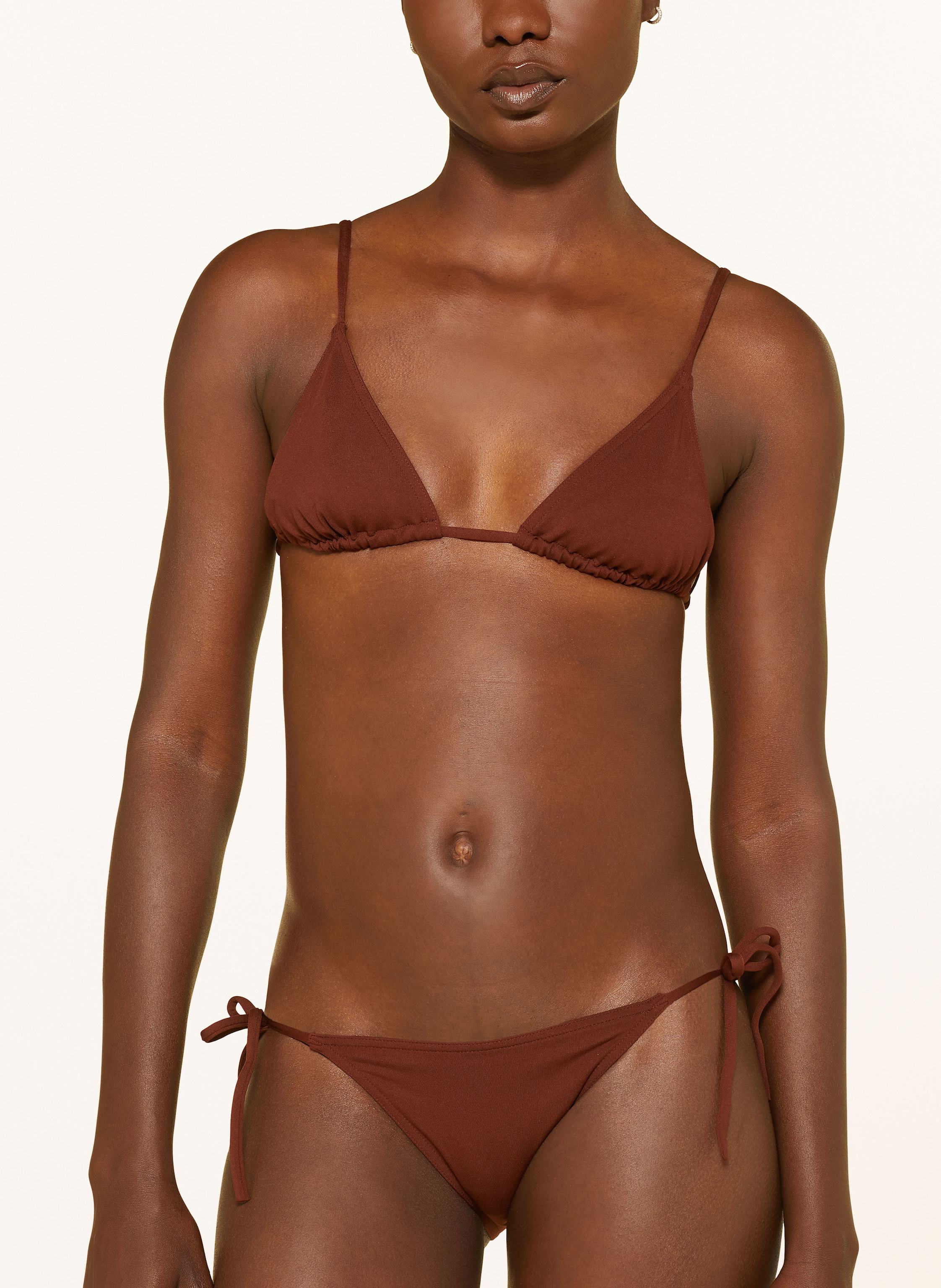 Thumbnail - Eres Triangel-Bikini-Top Mouna braun
