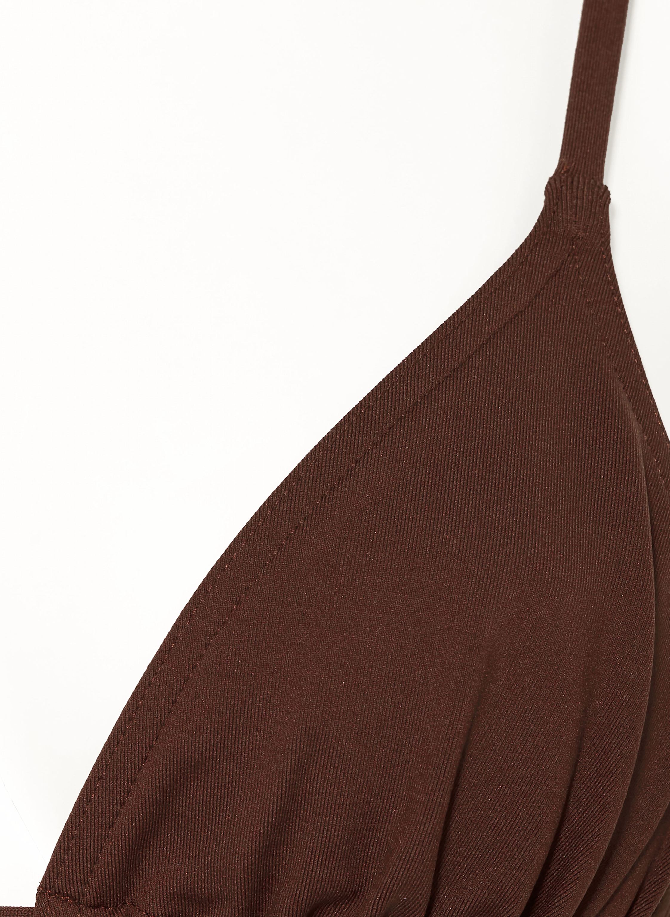 Thumbnail - Eres Triangel-Bikini-Top Mouna braun