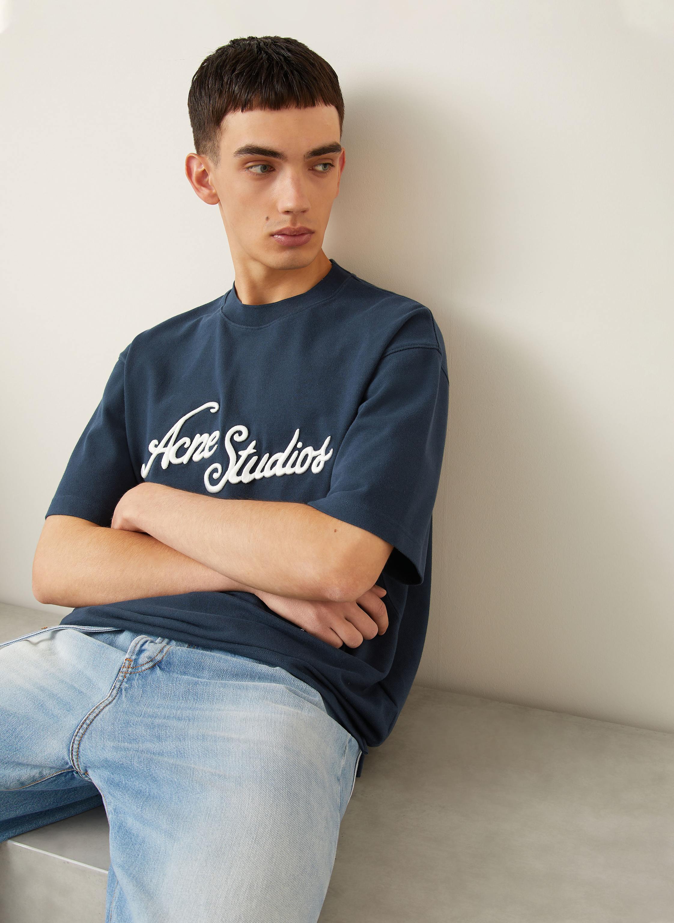 Thumbnail - Acne Studios T-Shirt blau