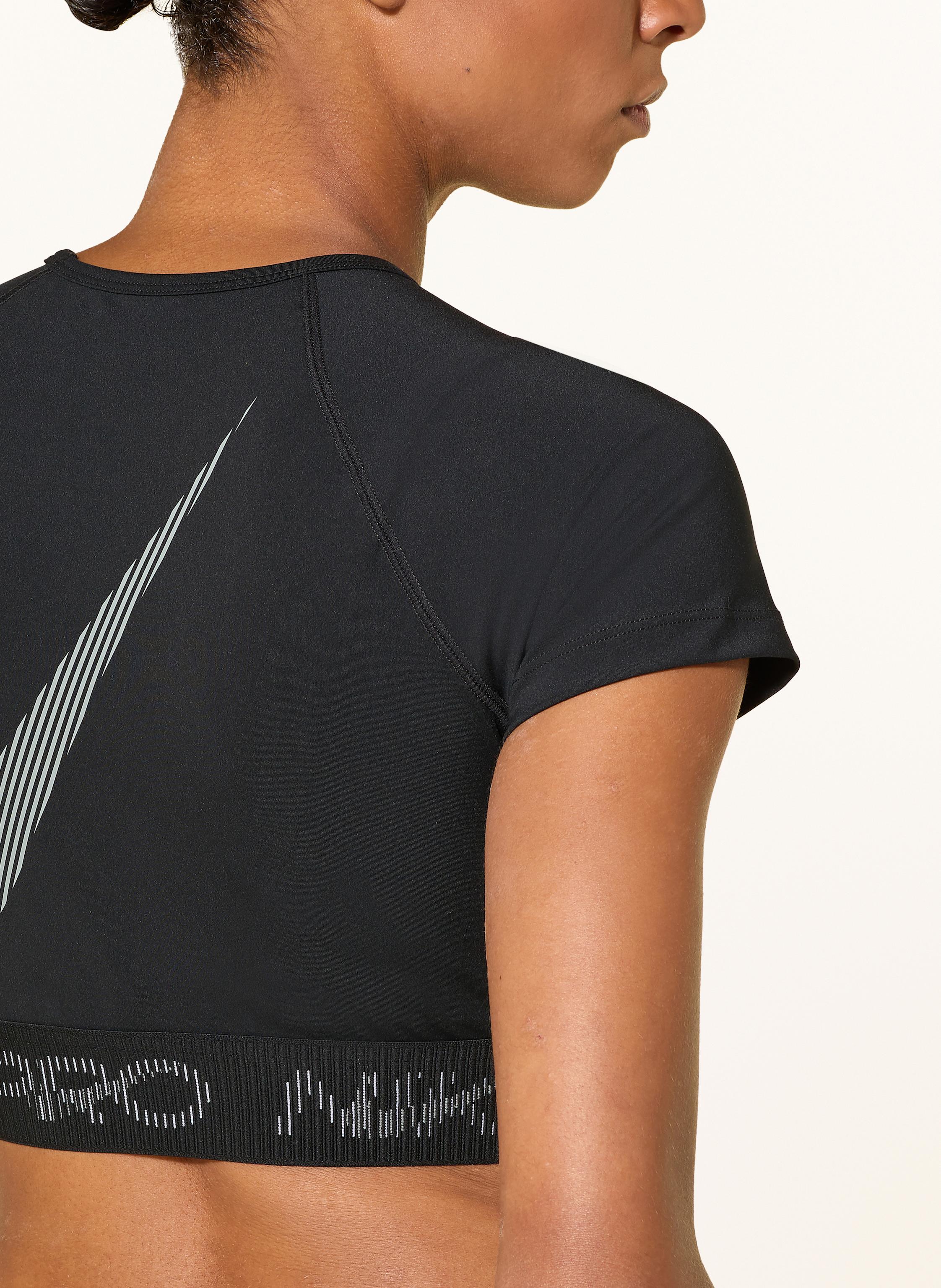 Thumbnail - Nike Cropped-Shirt Nike Pro schwarz