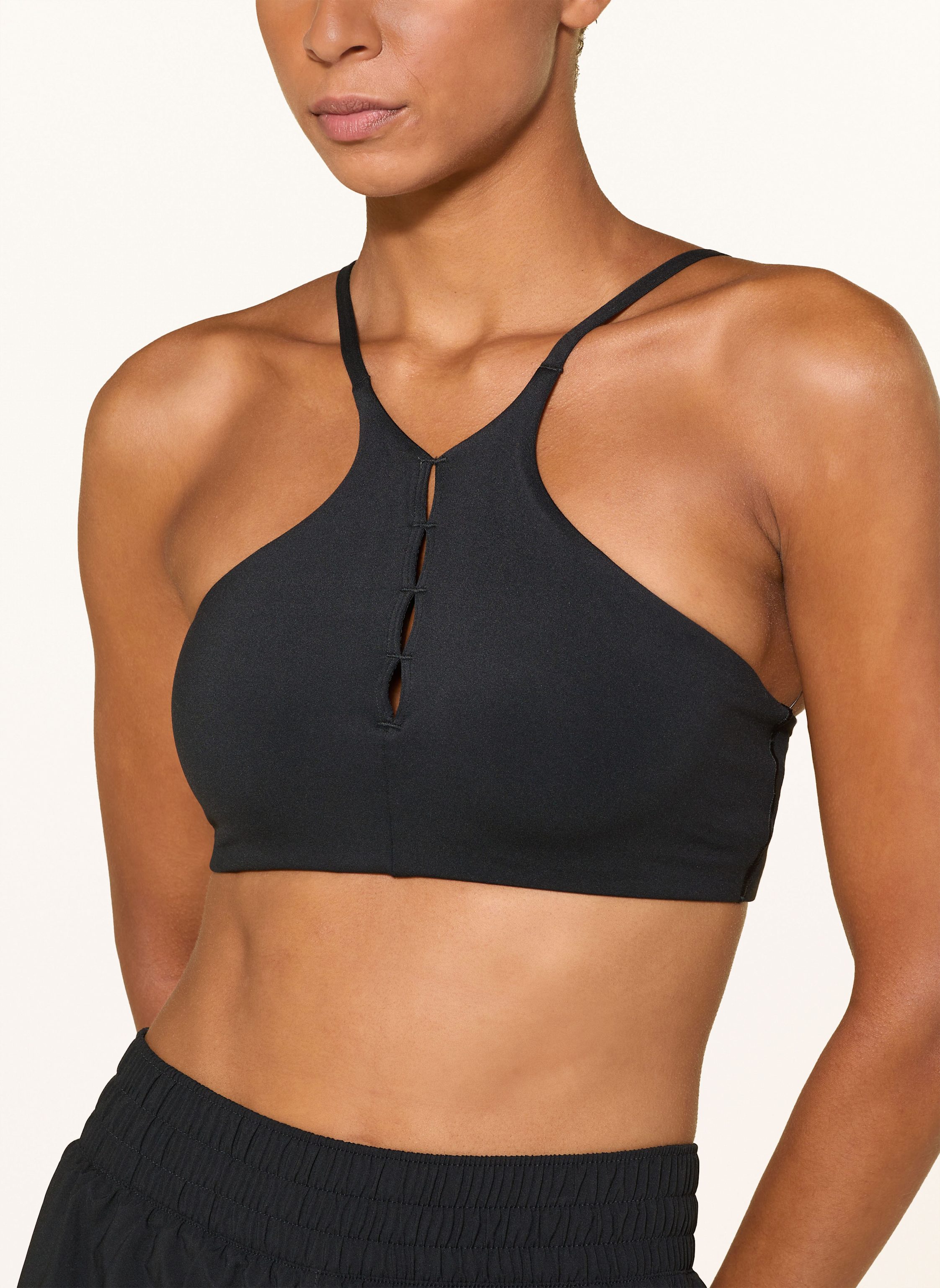 Thumbnail - Nike Sport-Bh One Keyhole schwarz
