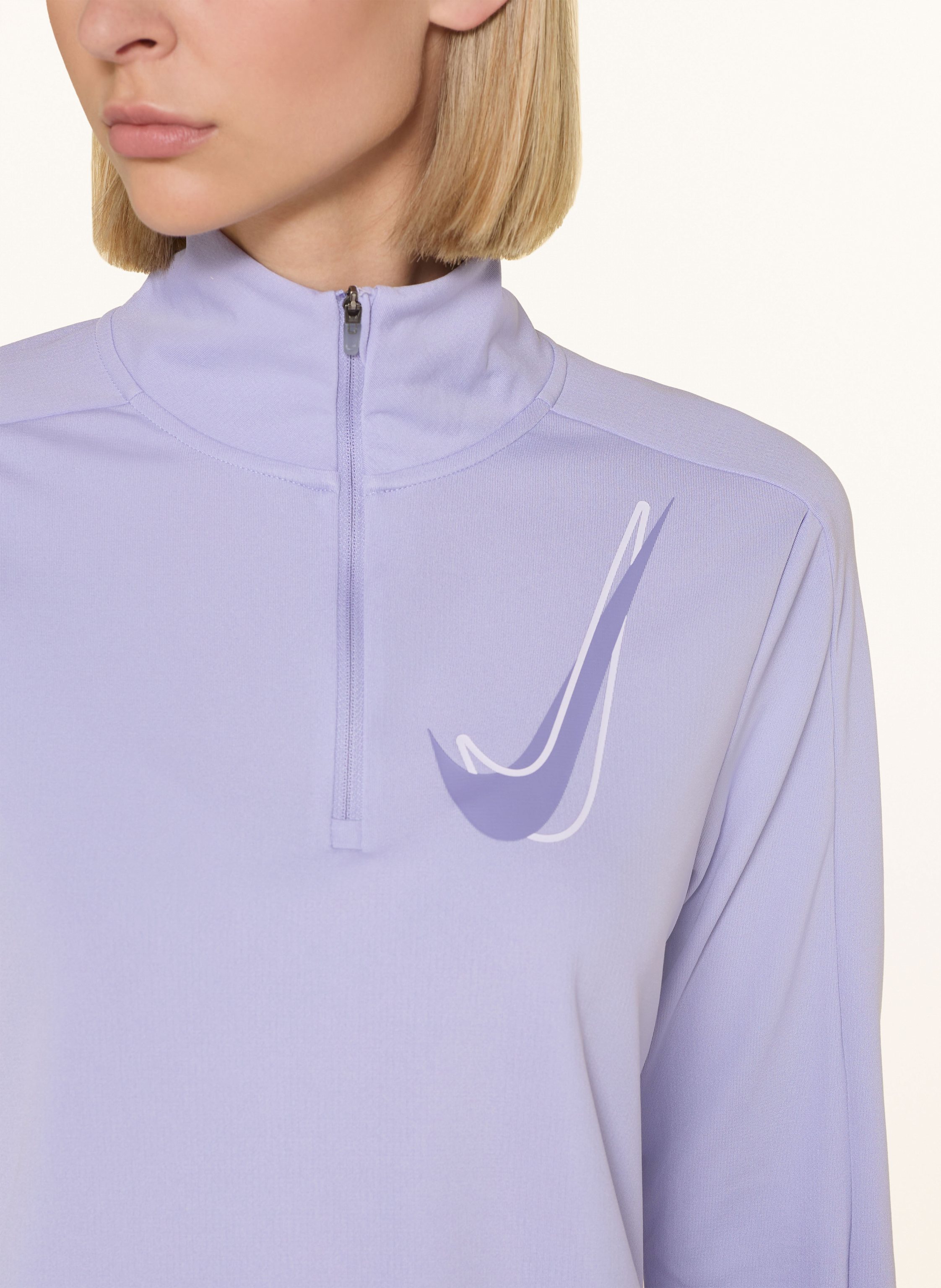 Thumbnail - Nike Laufshirt Swoosh lila