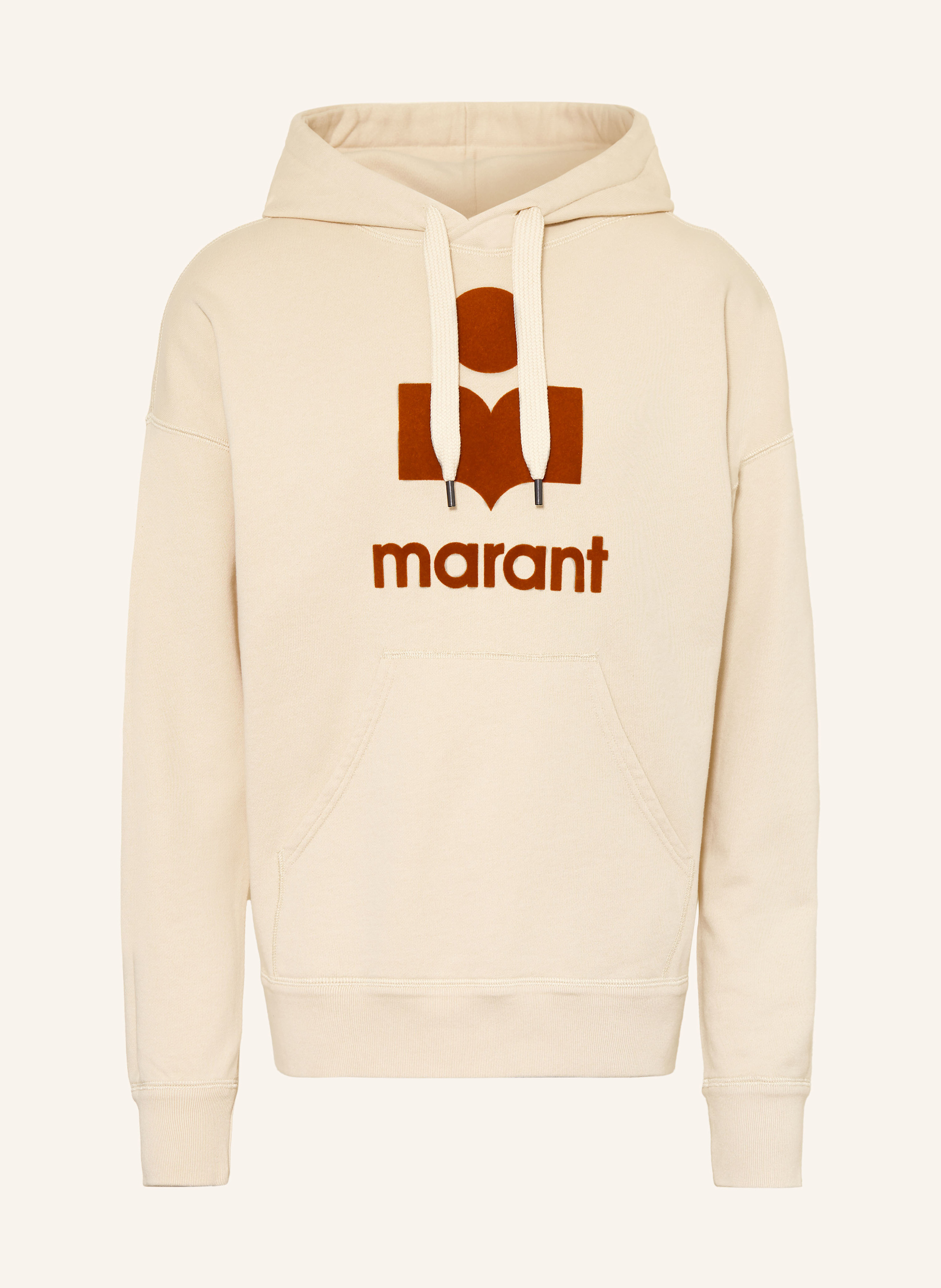 ★韓国の人気★【Isabel Marant】★MILEY HOODIE★ECRU★ MILEY SWEATSHIRT Man Ecru/Camel | ISABEL MARANT Official