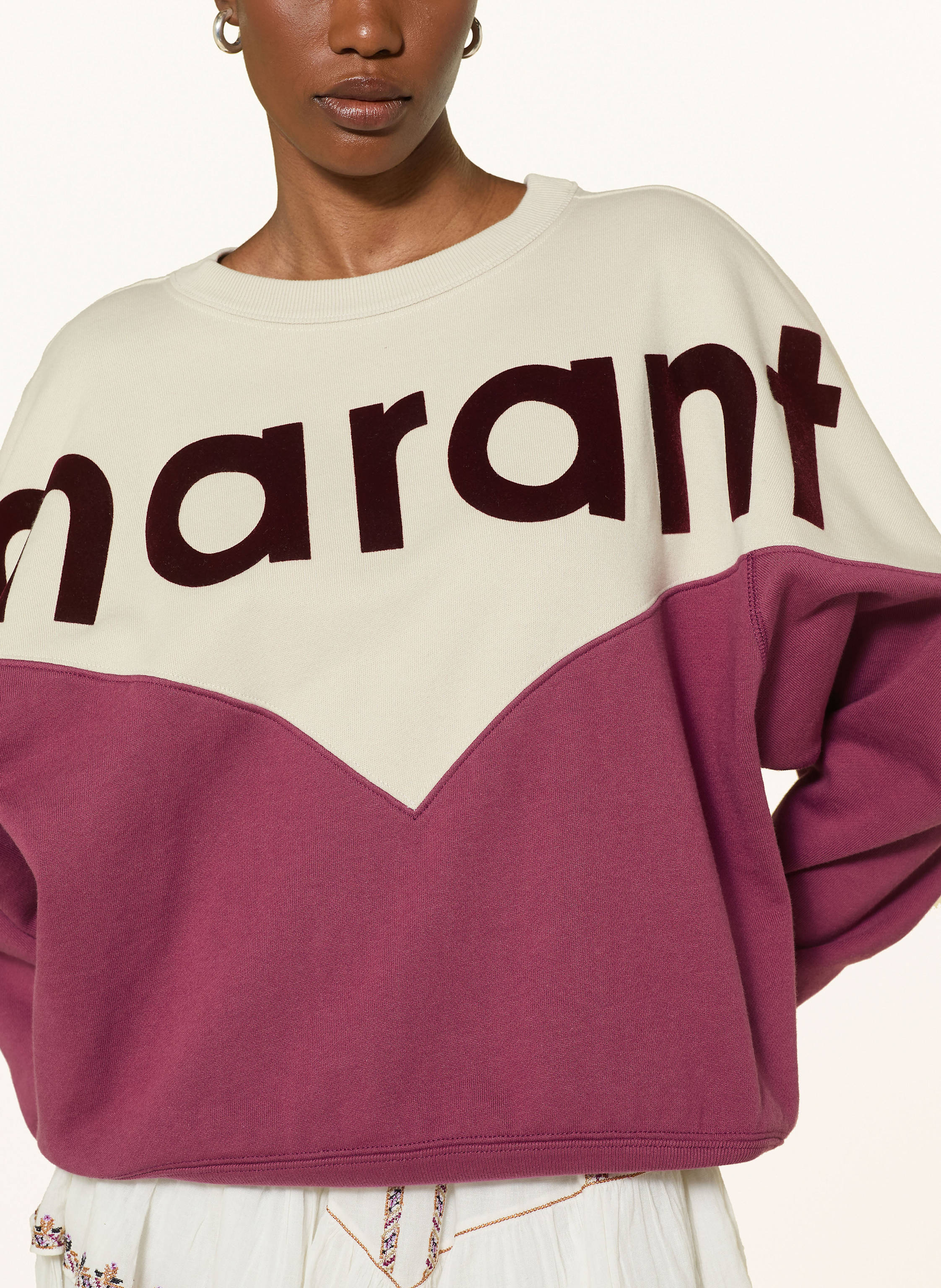 Thumbnail - Marant Étoile Sweatshirt Houston weiss