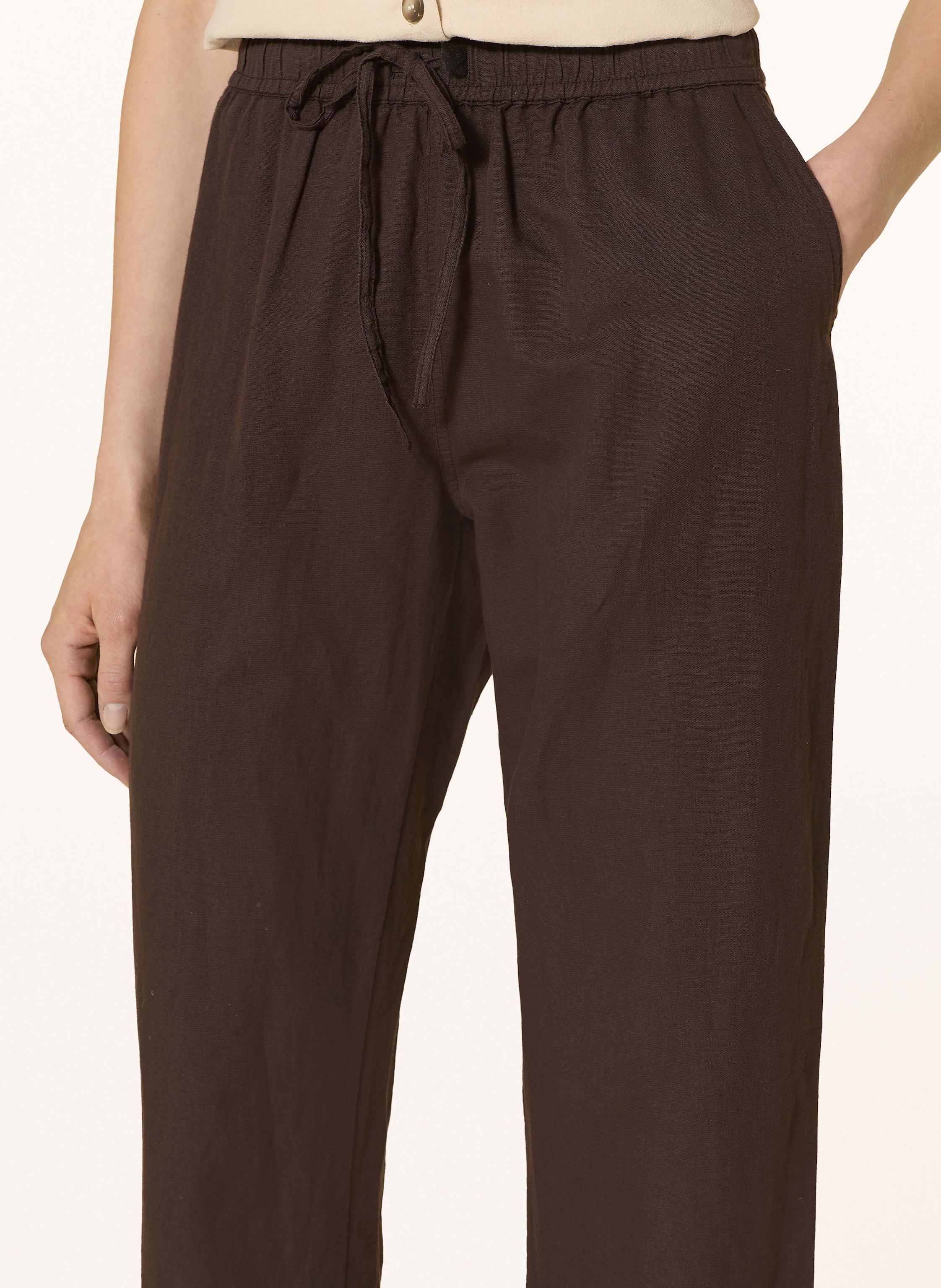 Thumbnail - Neo Noir Marlenehose Sonar Mit Leinen braun