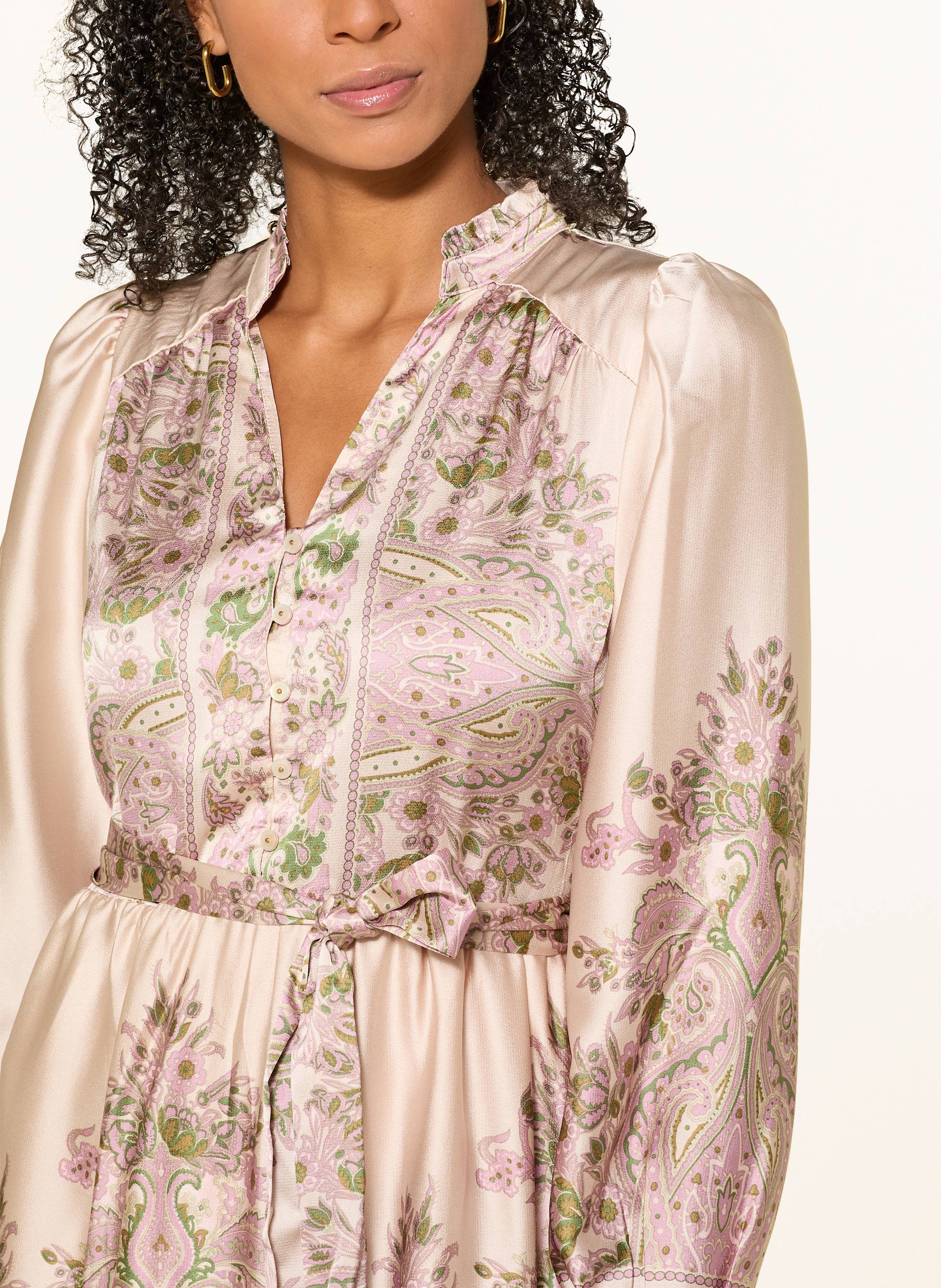 Thumbnail - Neo Noir Satinkleid Nova rosa