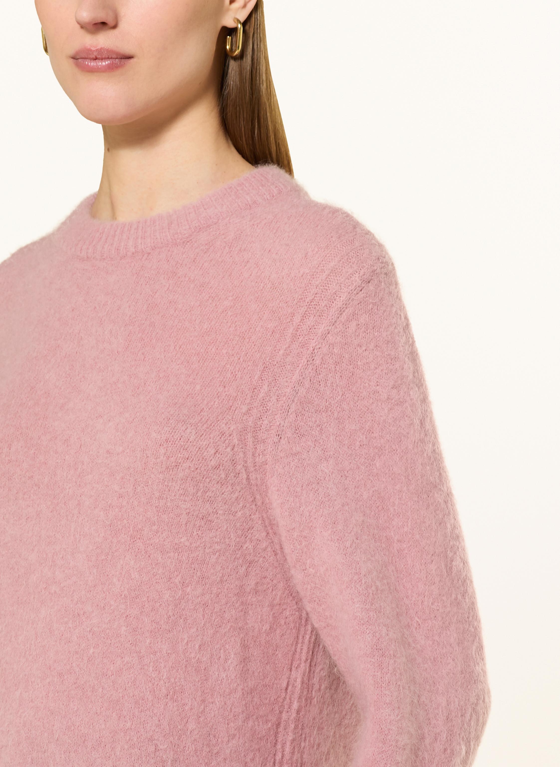 Thumbnail - Bakaree Pullover Corvara Mit Alpaka rosa