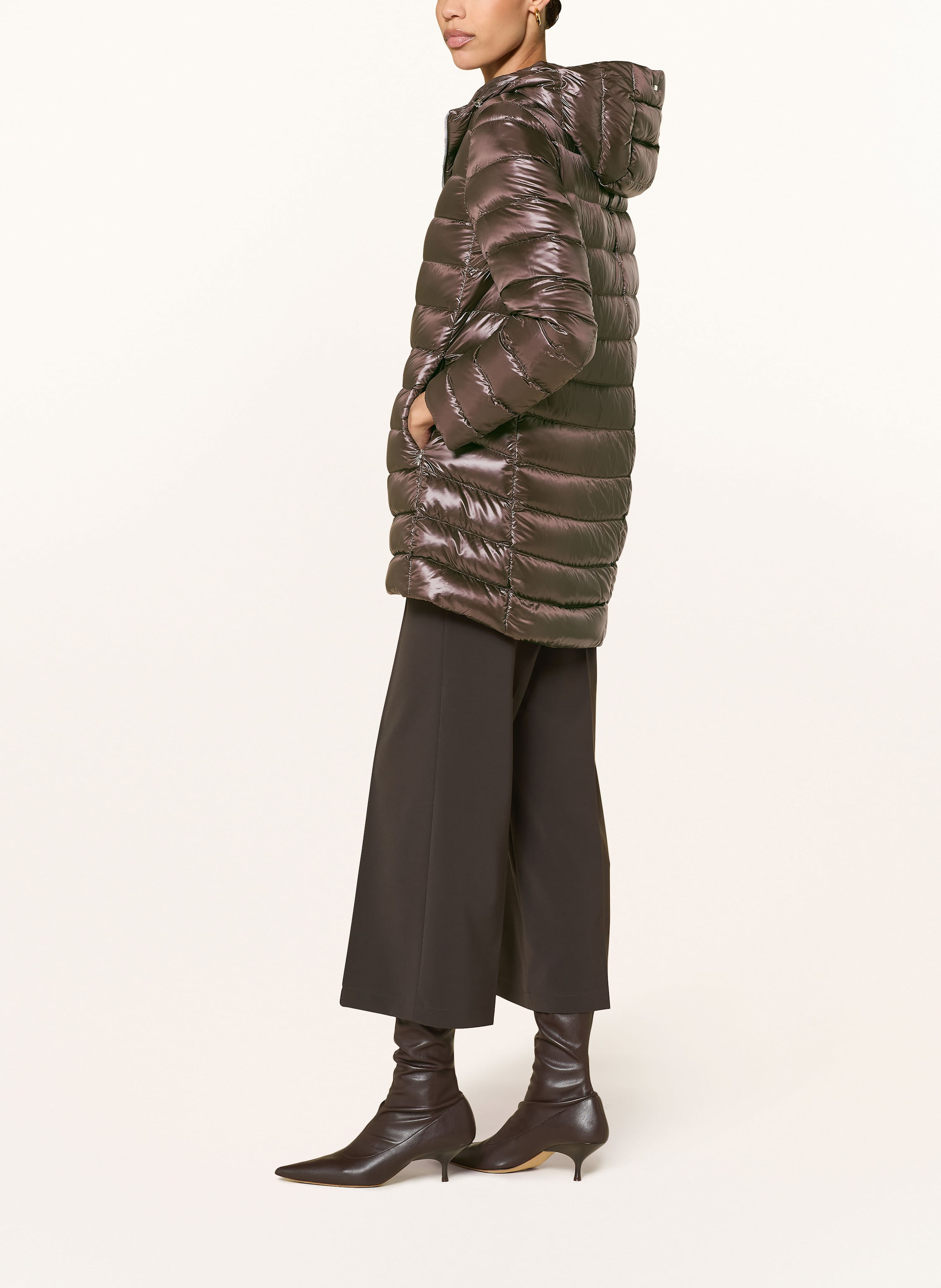 Thumbnail - Herno Daunenmantel braun