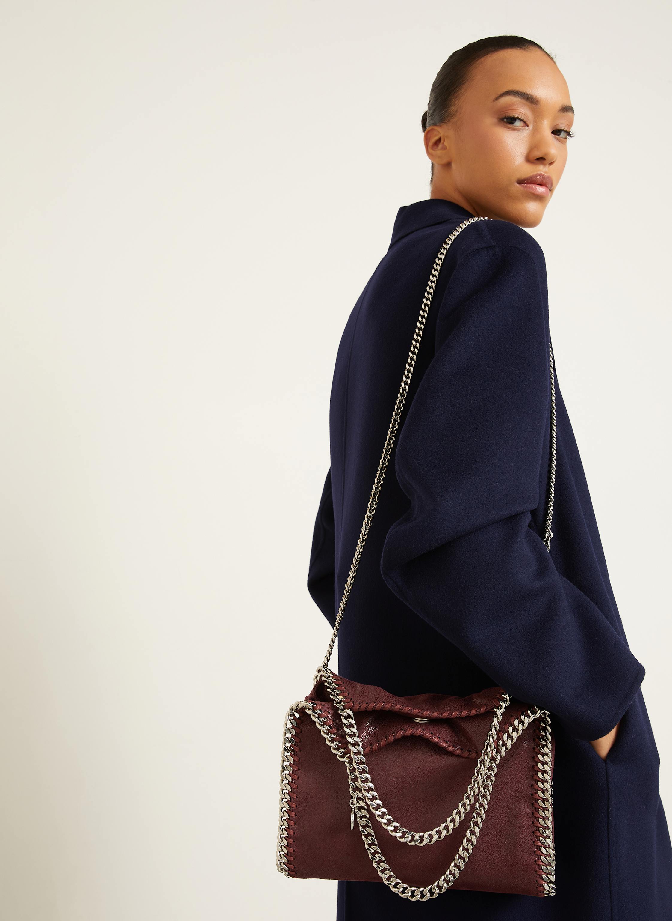 Thumbnail - Stella Mccartney Shopper Falabella Mini rot