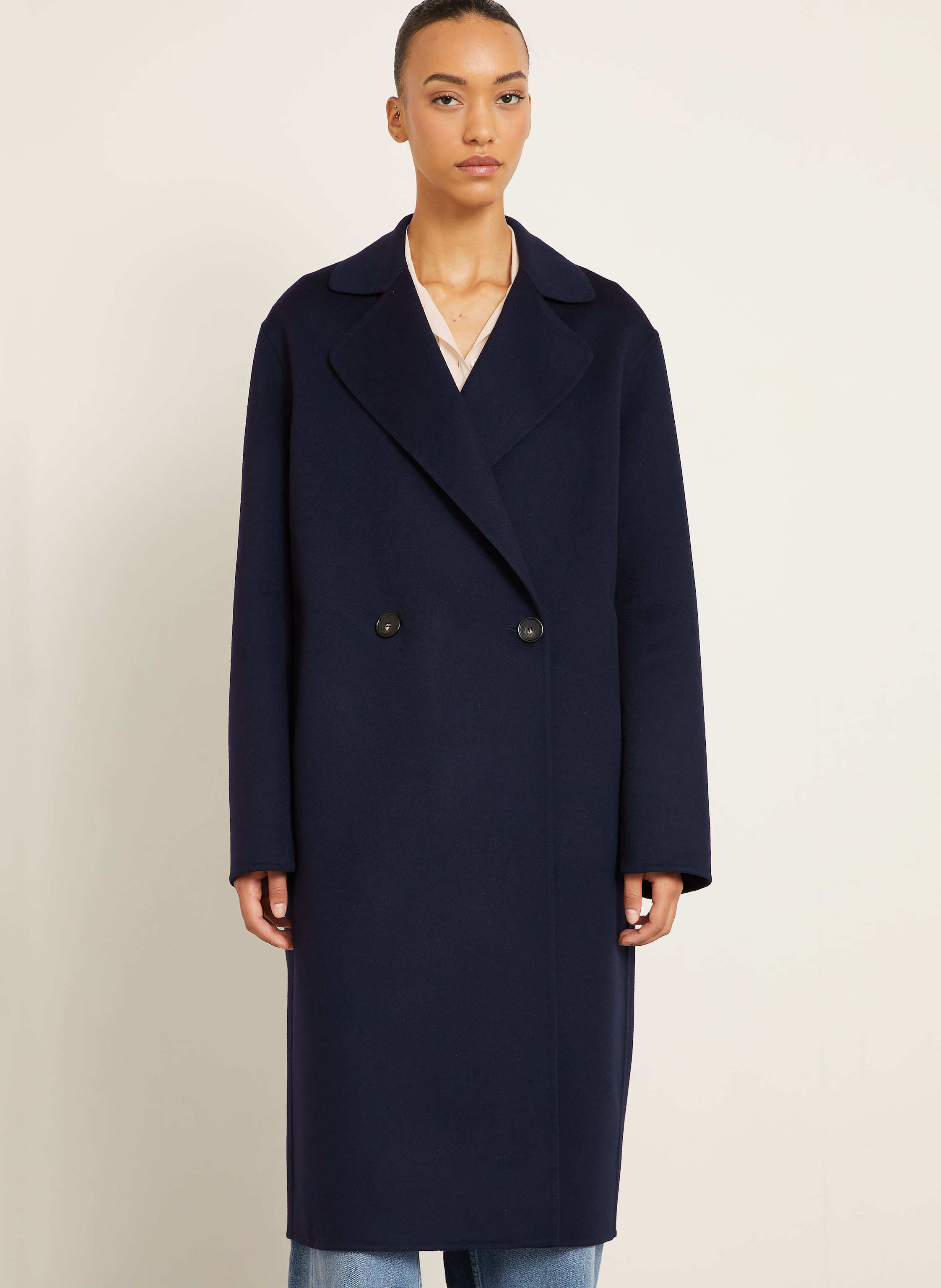 Thumbnail - Stella Mccartney Wollmantel blau