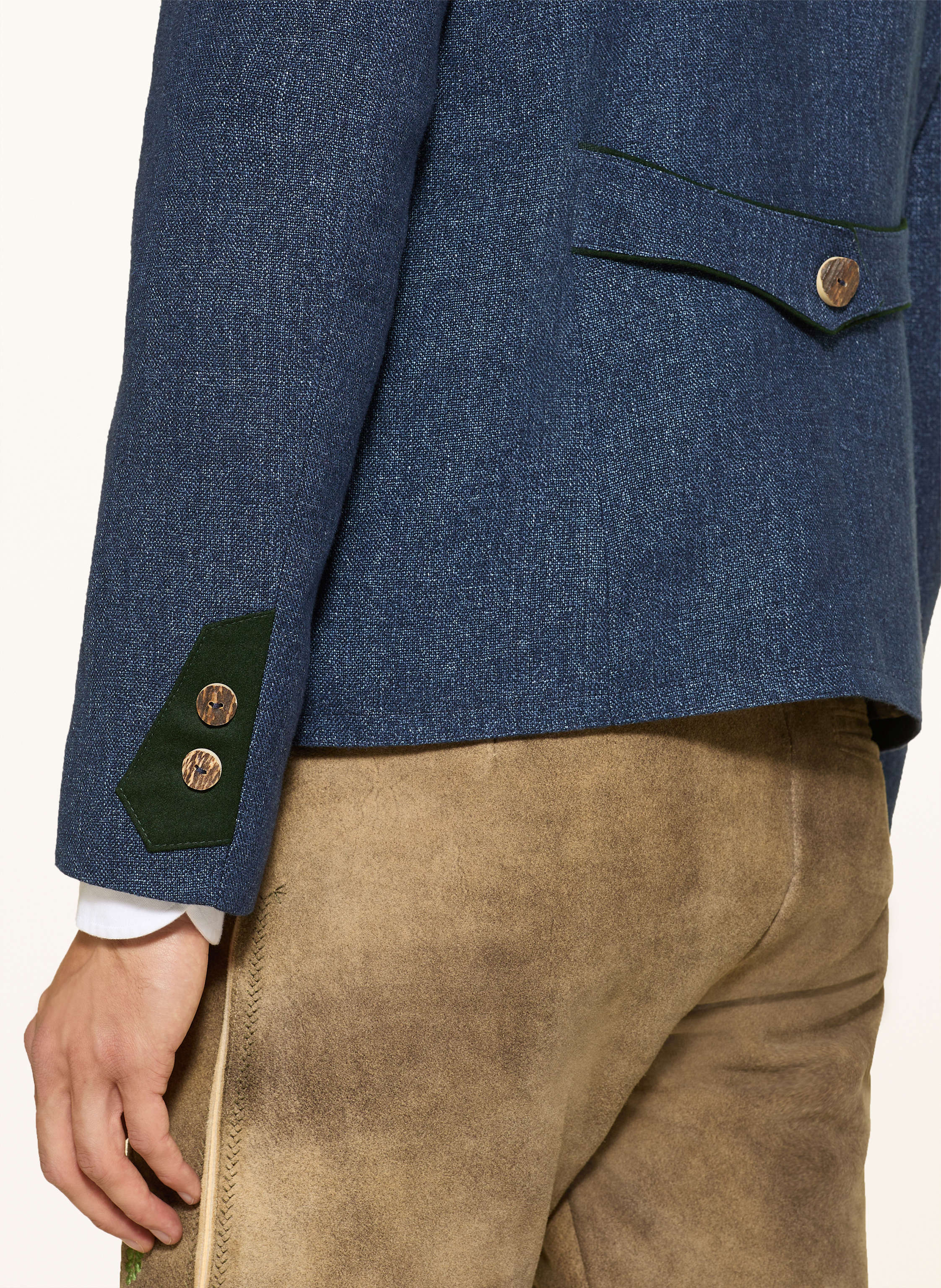 Thumbnail - Grasegger Leinenjanker Wamberg blau