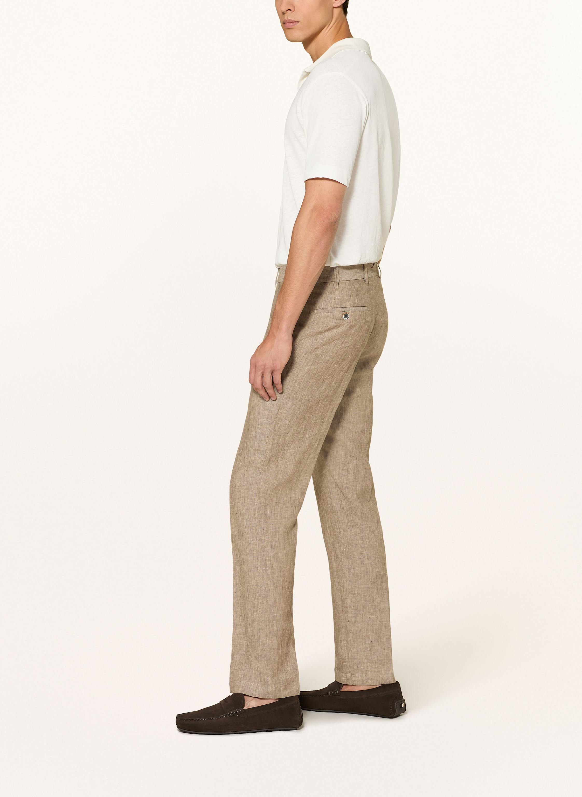 Thumbnail - Hiltl Chino Extra Slim Fit braun