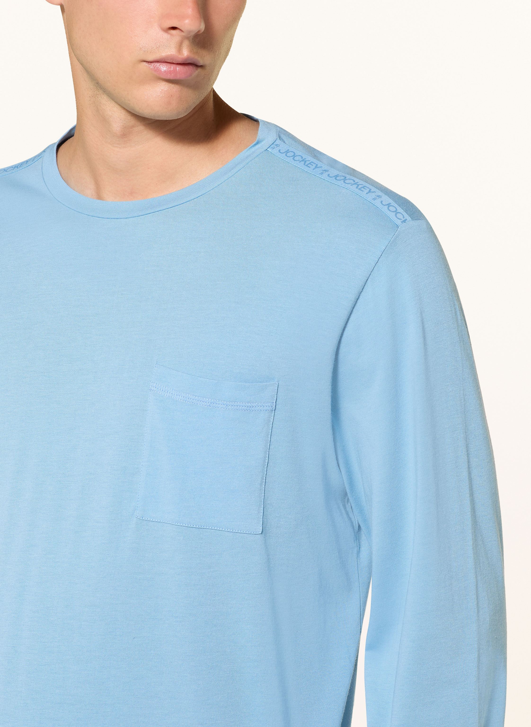 Thumbnail - Jockey Lounge-Shirt Night And Day blau