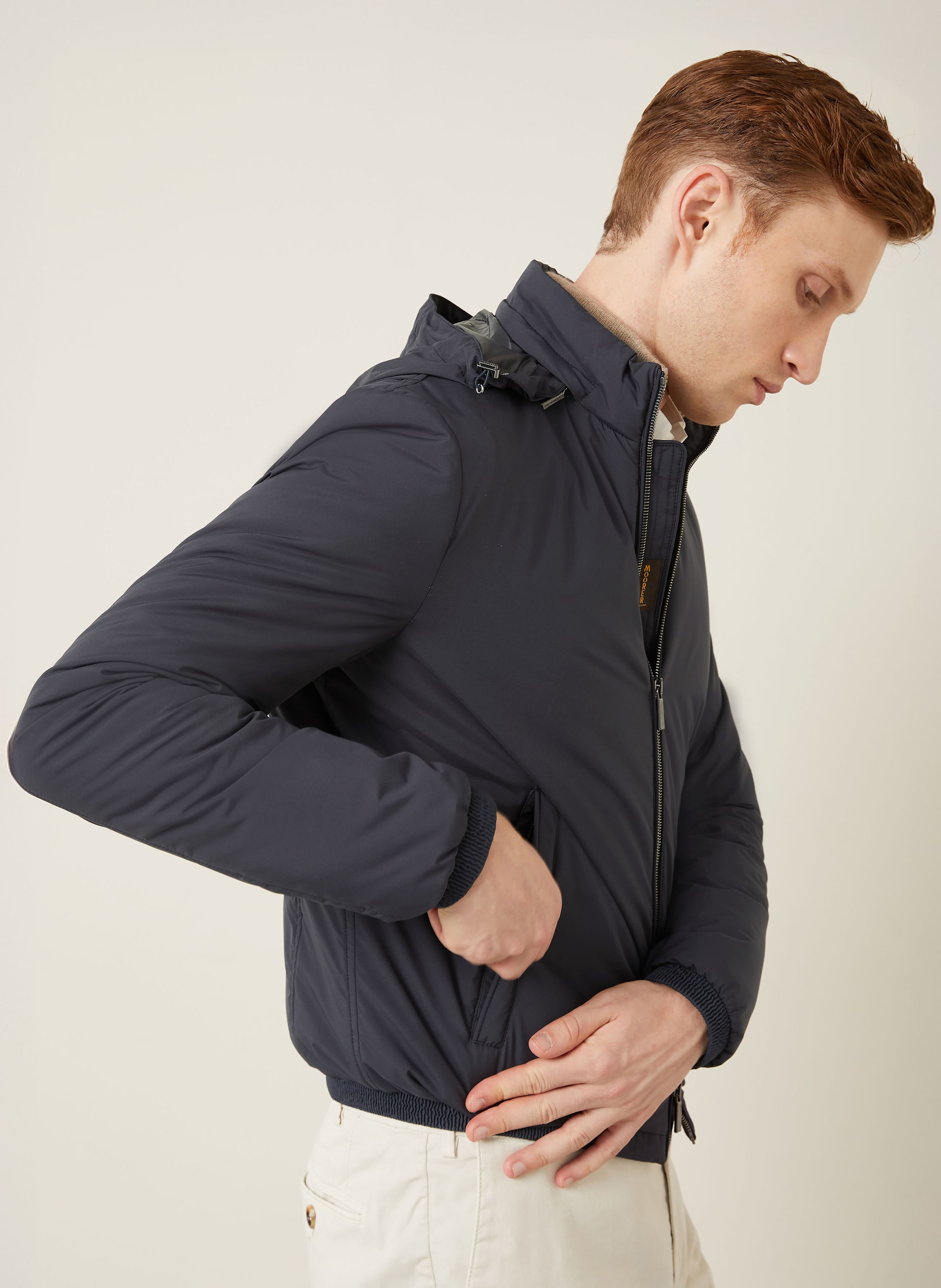 Thumbnail - Moorer Blouson Stazio blau