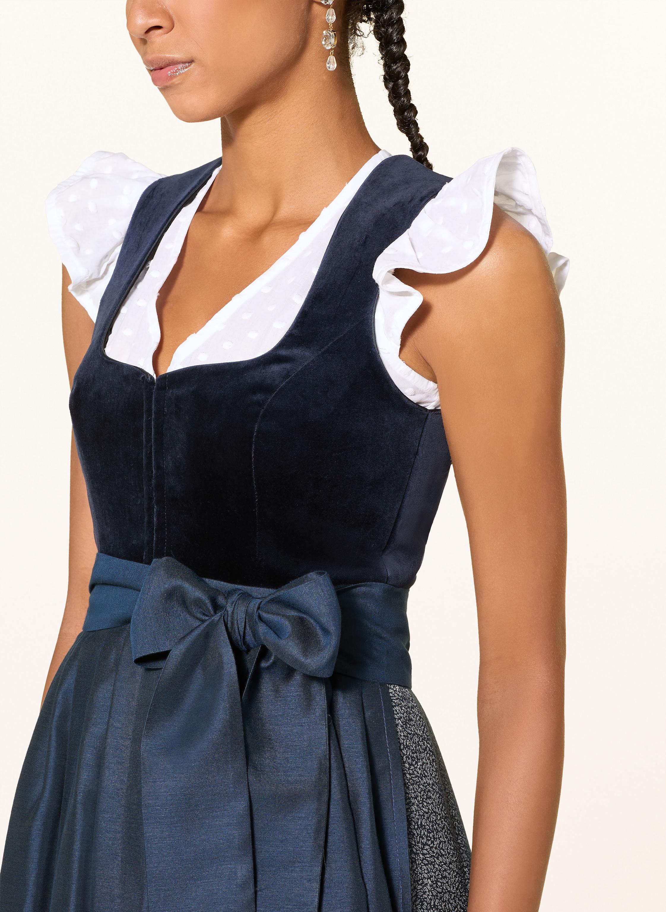 Thumbnail - Heimatglück Tracht Dirndl Fiona blau