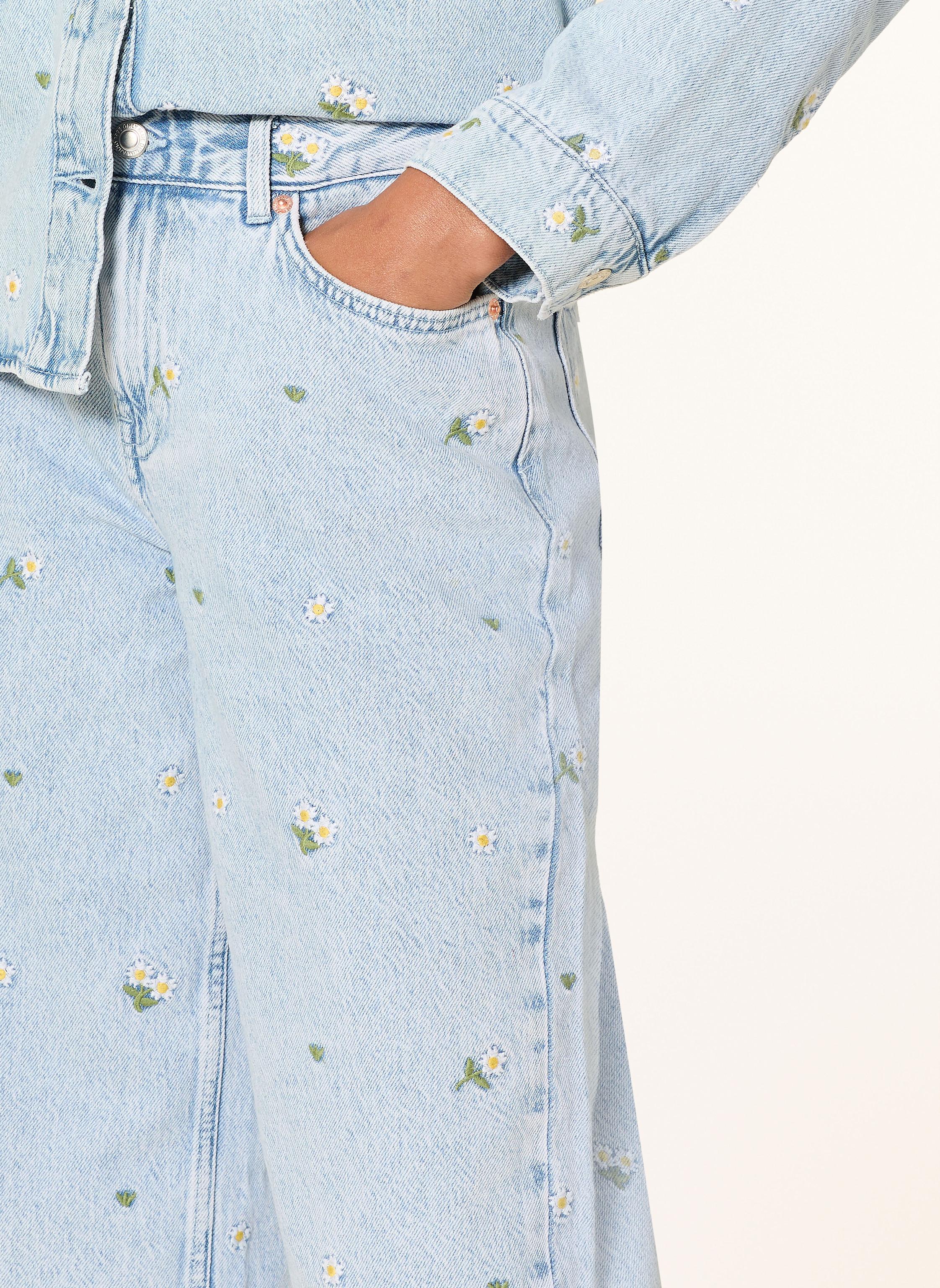 Thumbnail - Only 3/4-Jeans blau