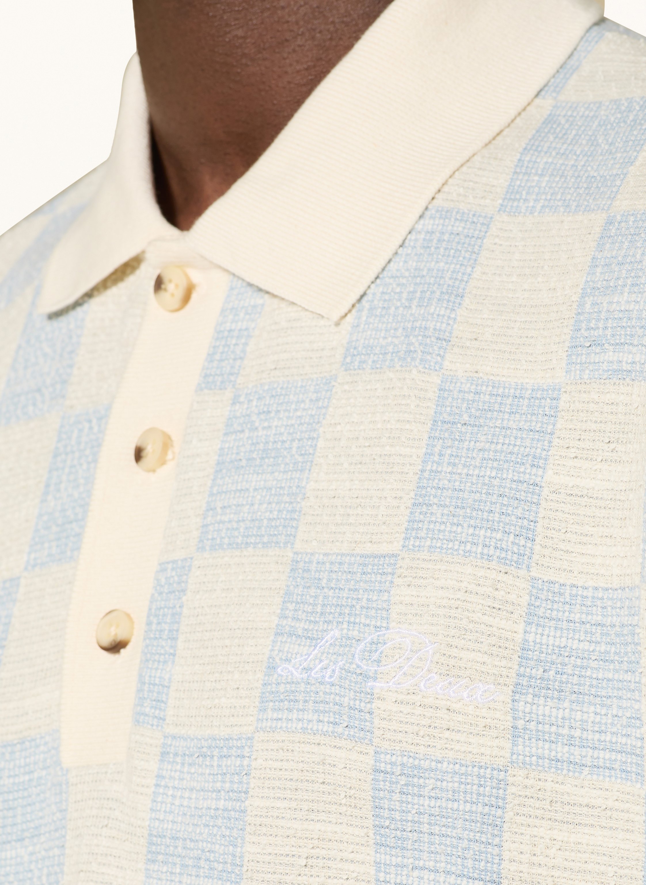 Thumbnail - Les Deux Jersey-Poloshirt Branson blau