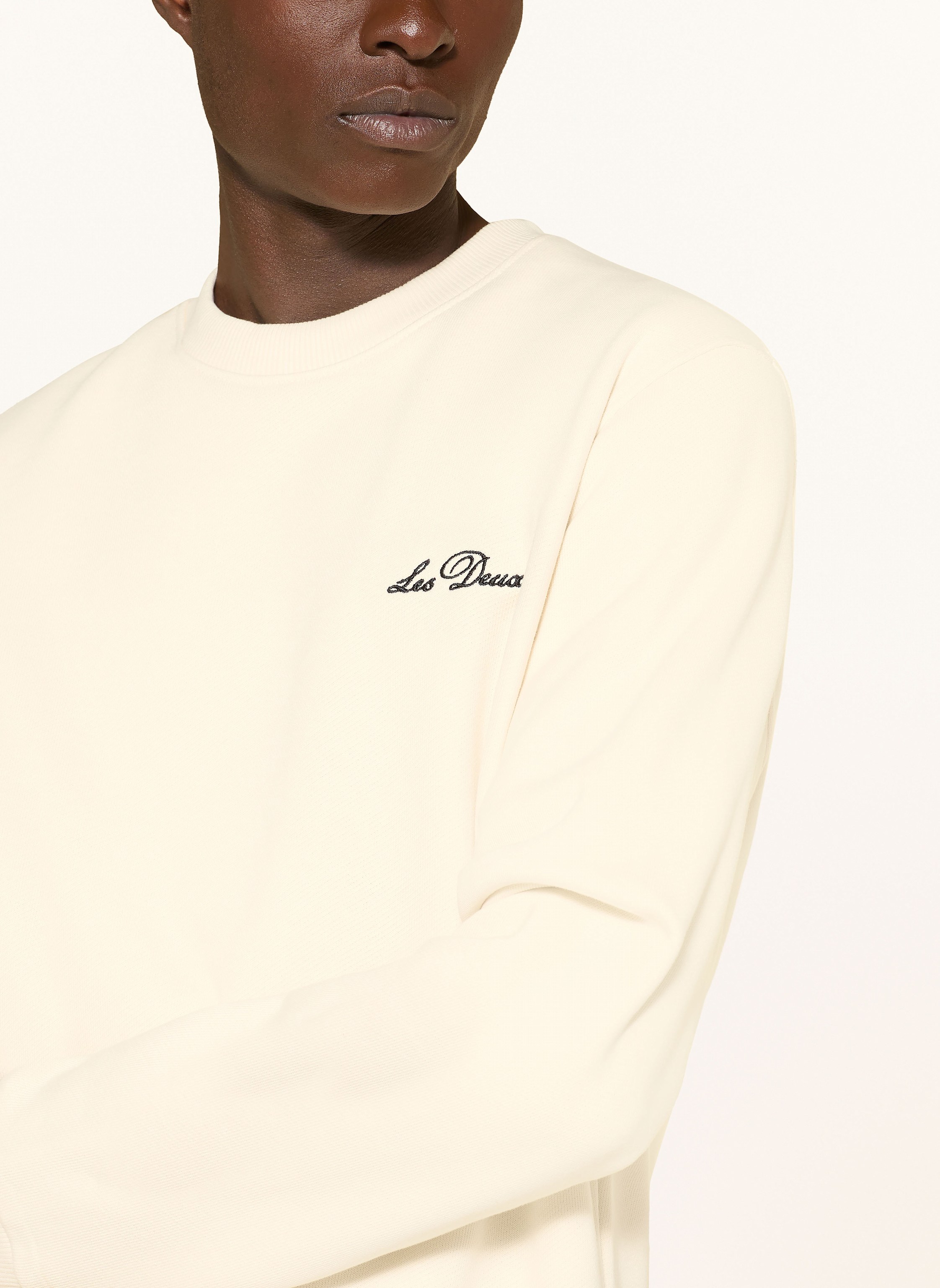 Thumbnail - Les Deux Sweatshirt Diaz weiss
