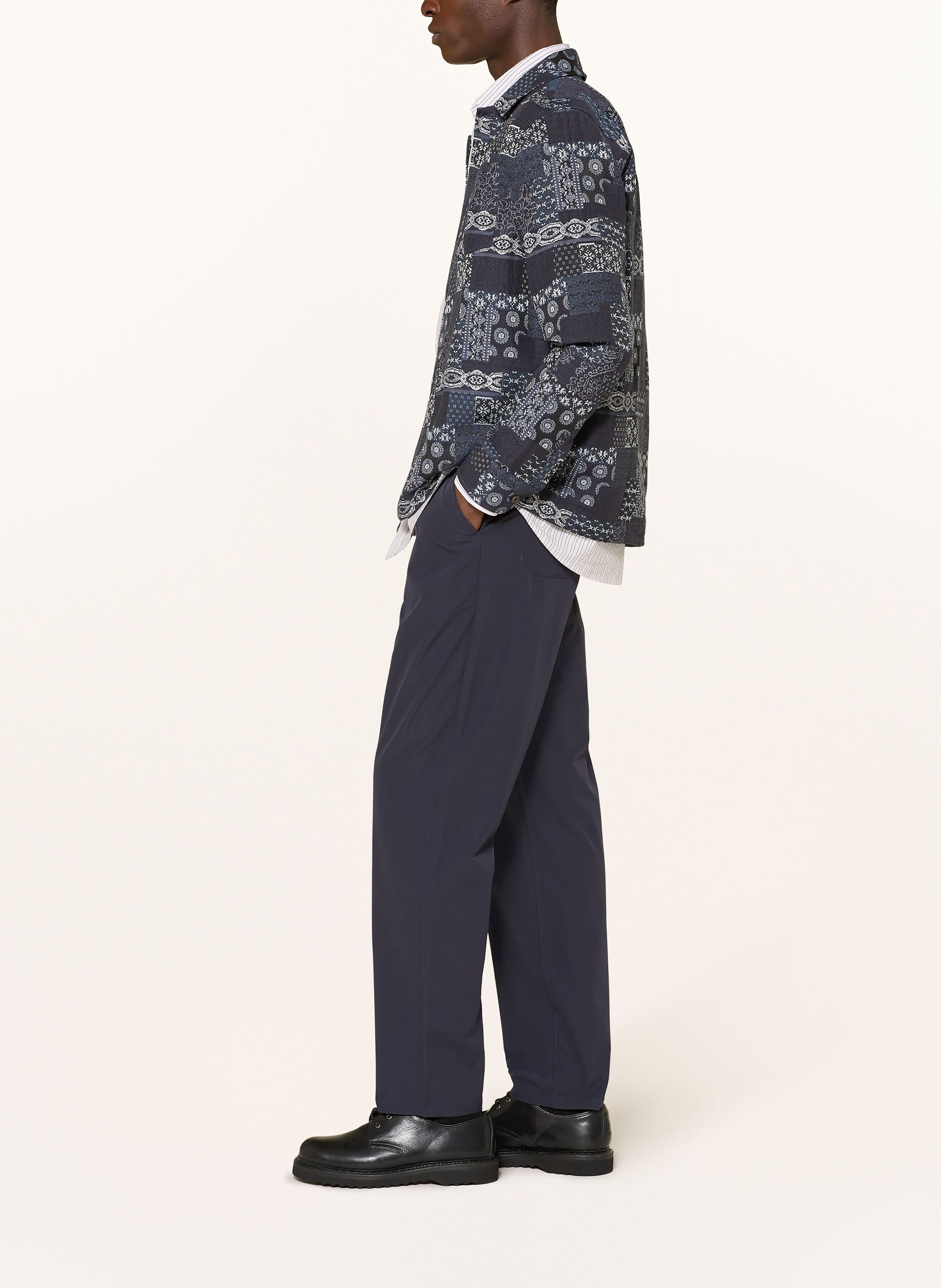 Thumbnail - Les Deux Chino Cody Tapered Fit blau