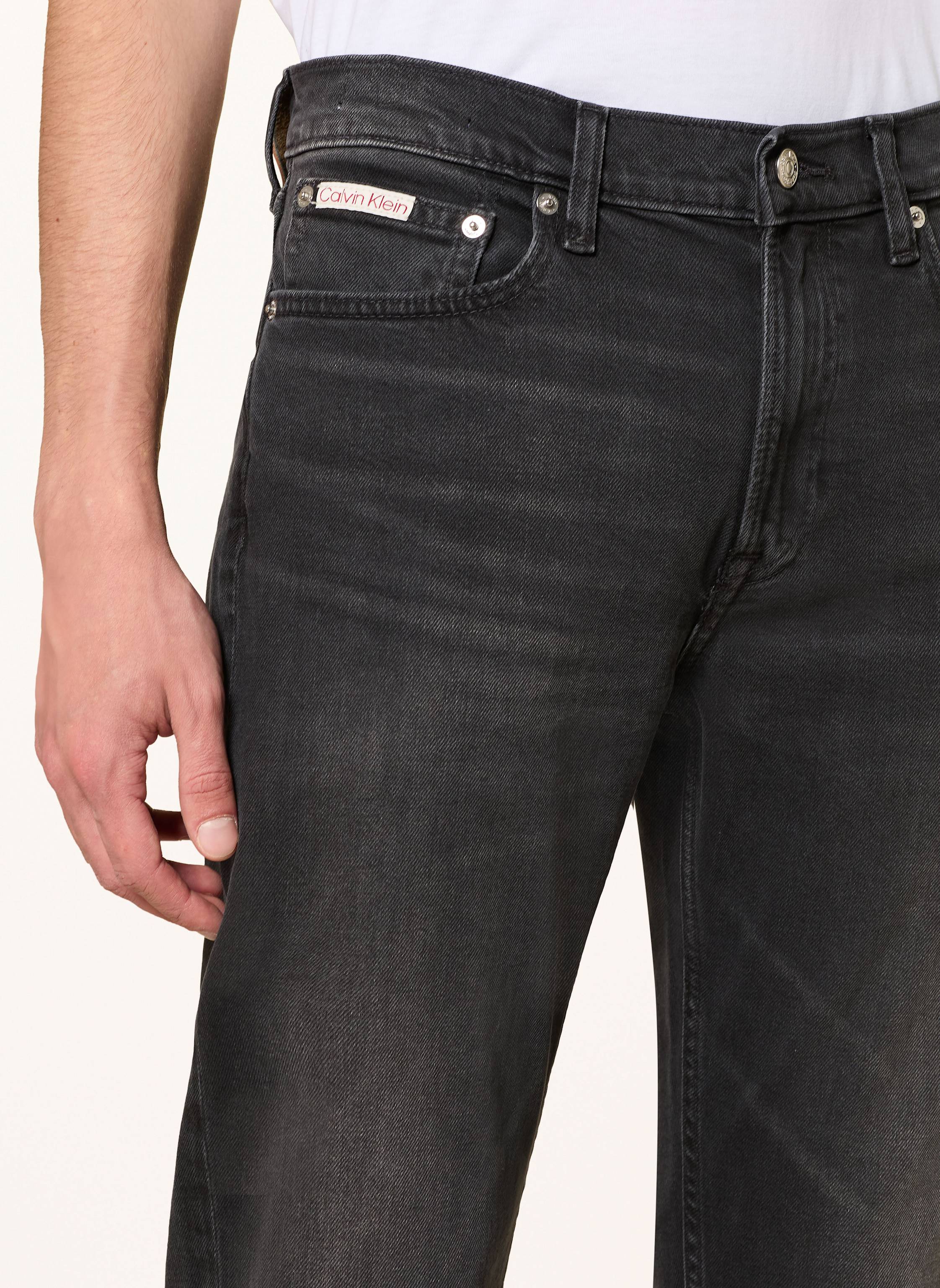 Thumbnail - Calvin Klein Jeans Jeans Slim Tapered Fit schwarz