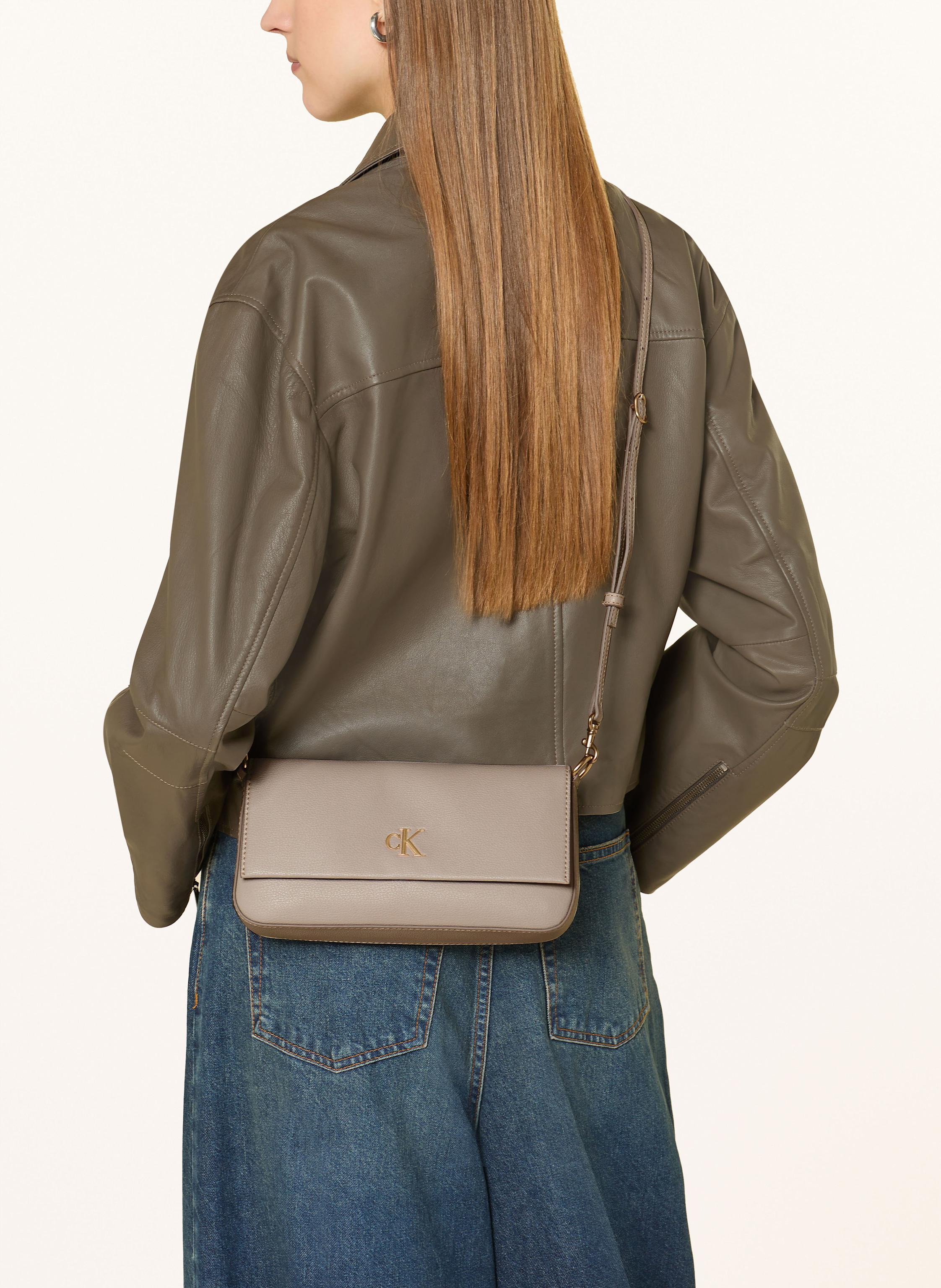 Thumbnail - Calvin Klein Schultertasche beige