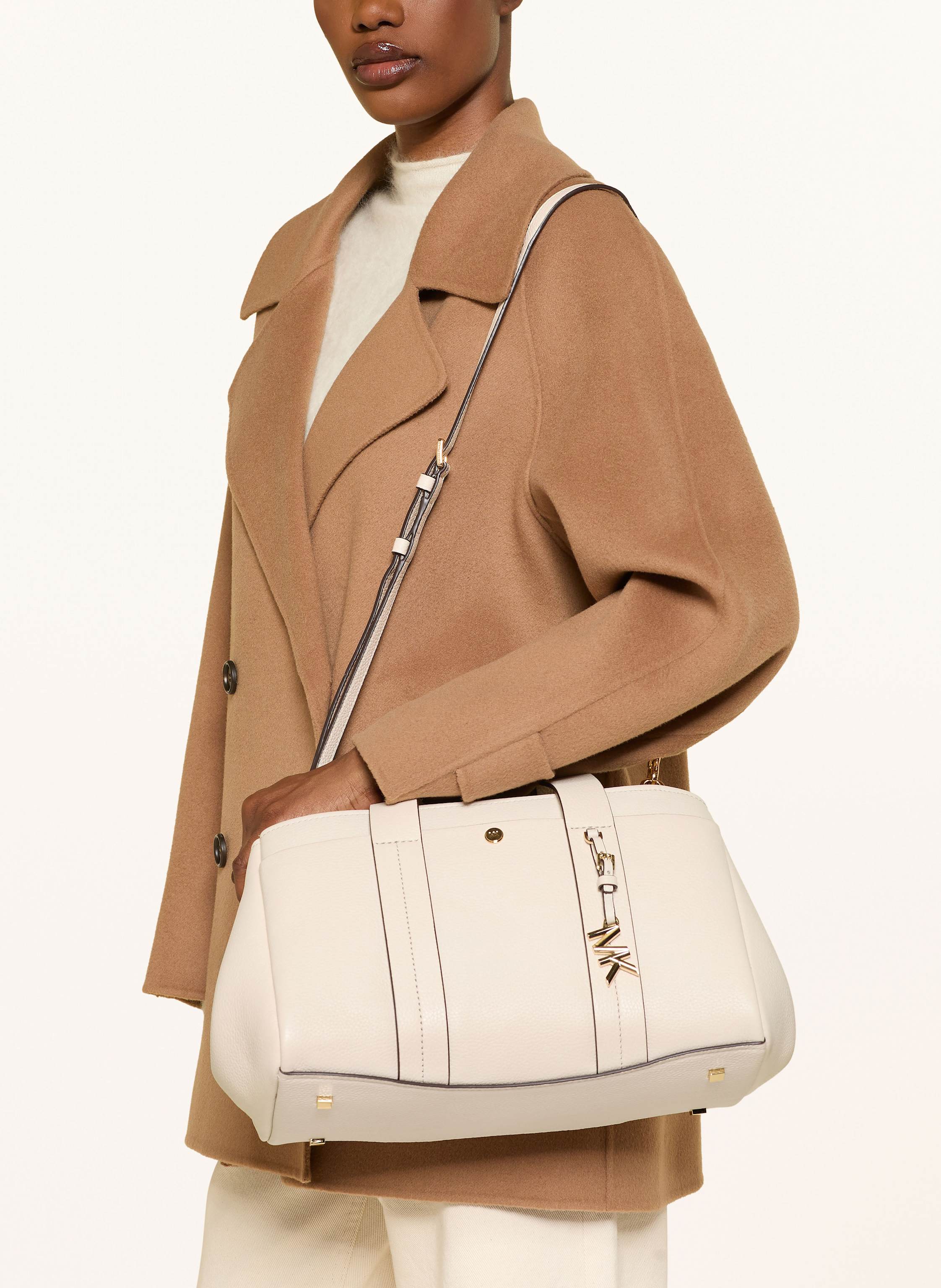 Thumbnail - Michael Kors Handtasche Romee Small weiss