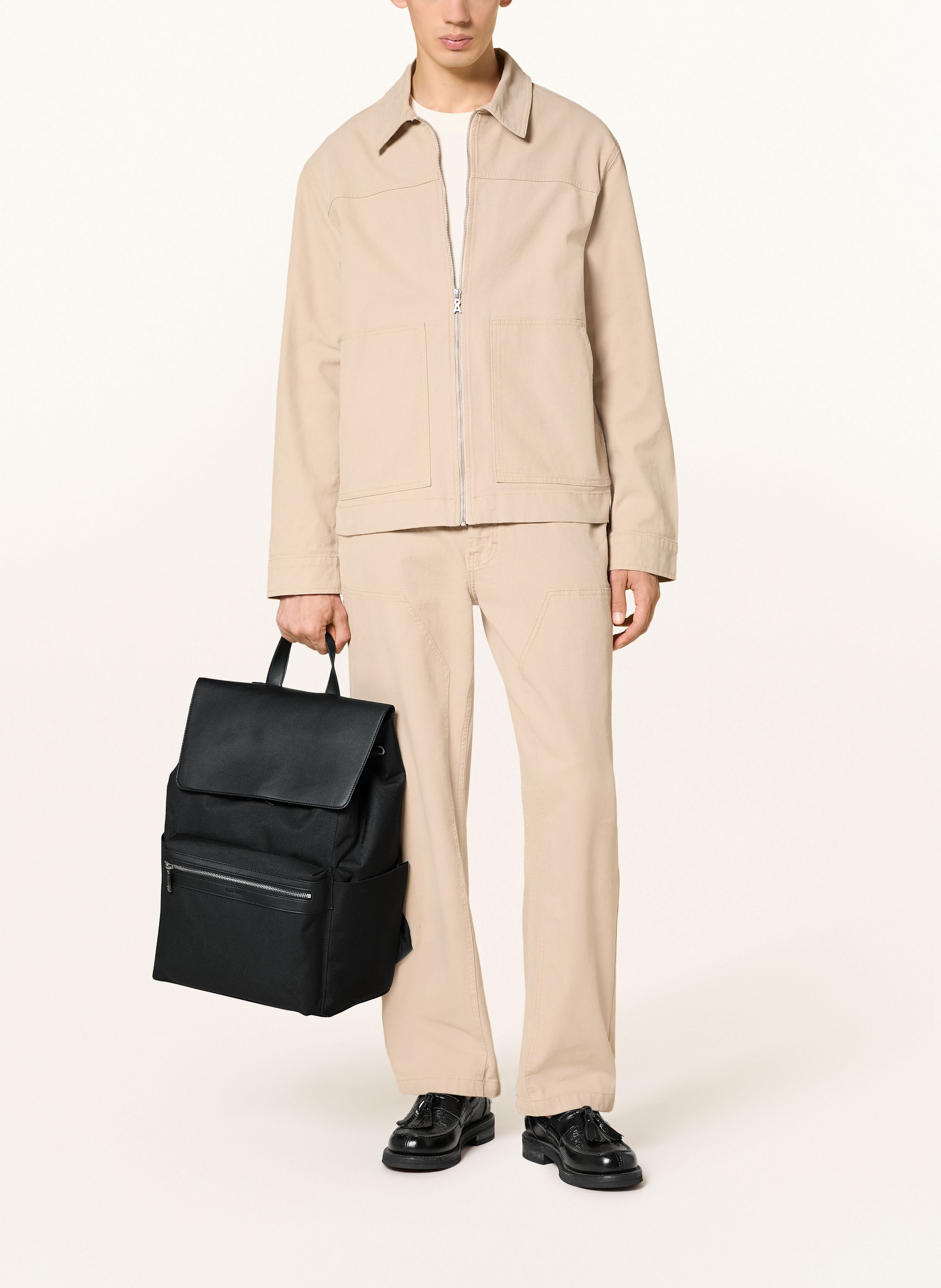 Thumbnail - Calvin Klein Rucksack Im Materialmix schwarz