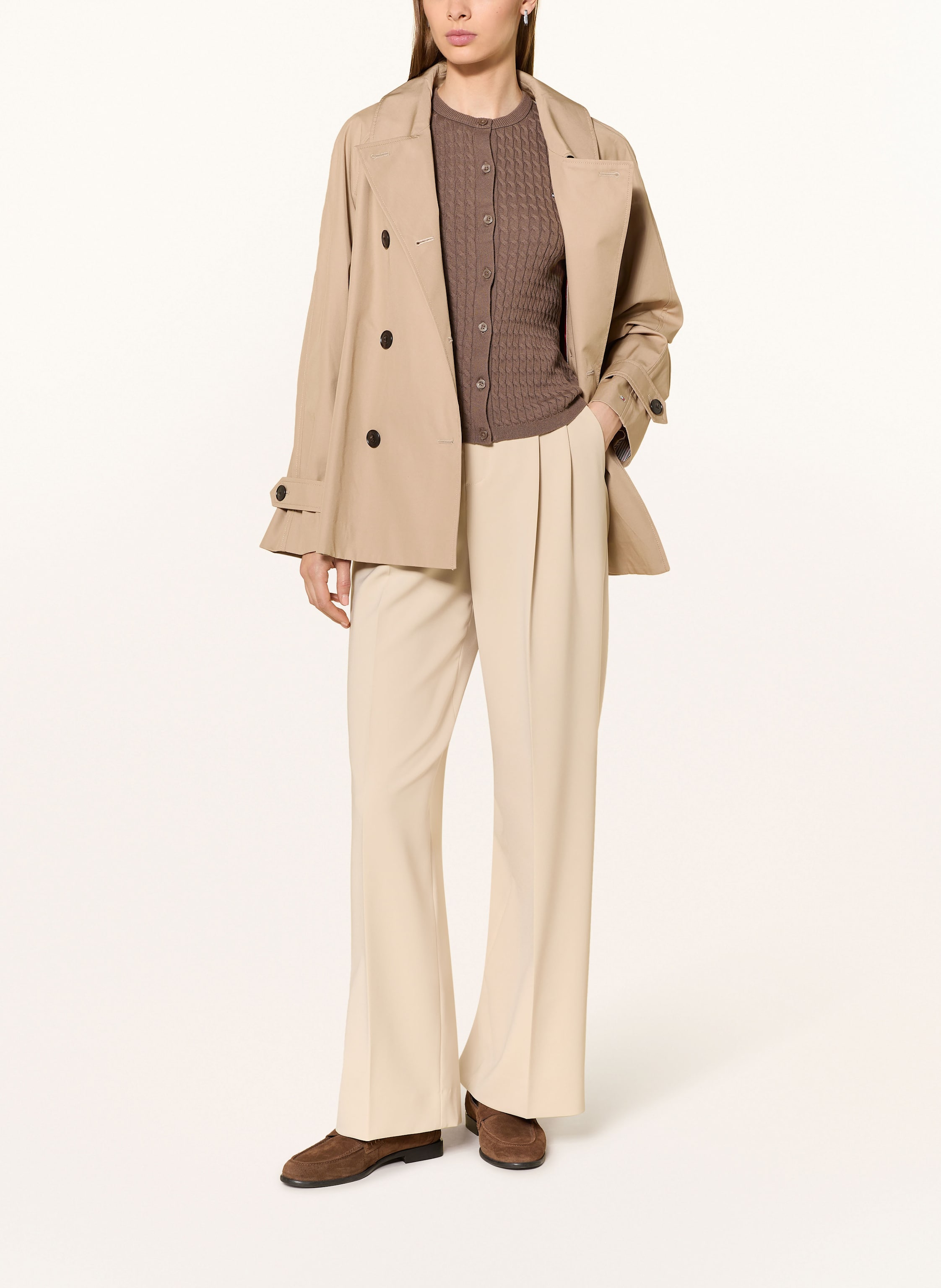 Thumbnail - Tommy Hilfiger Strickjacke braun