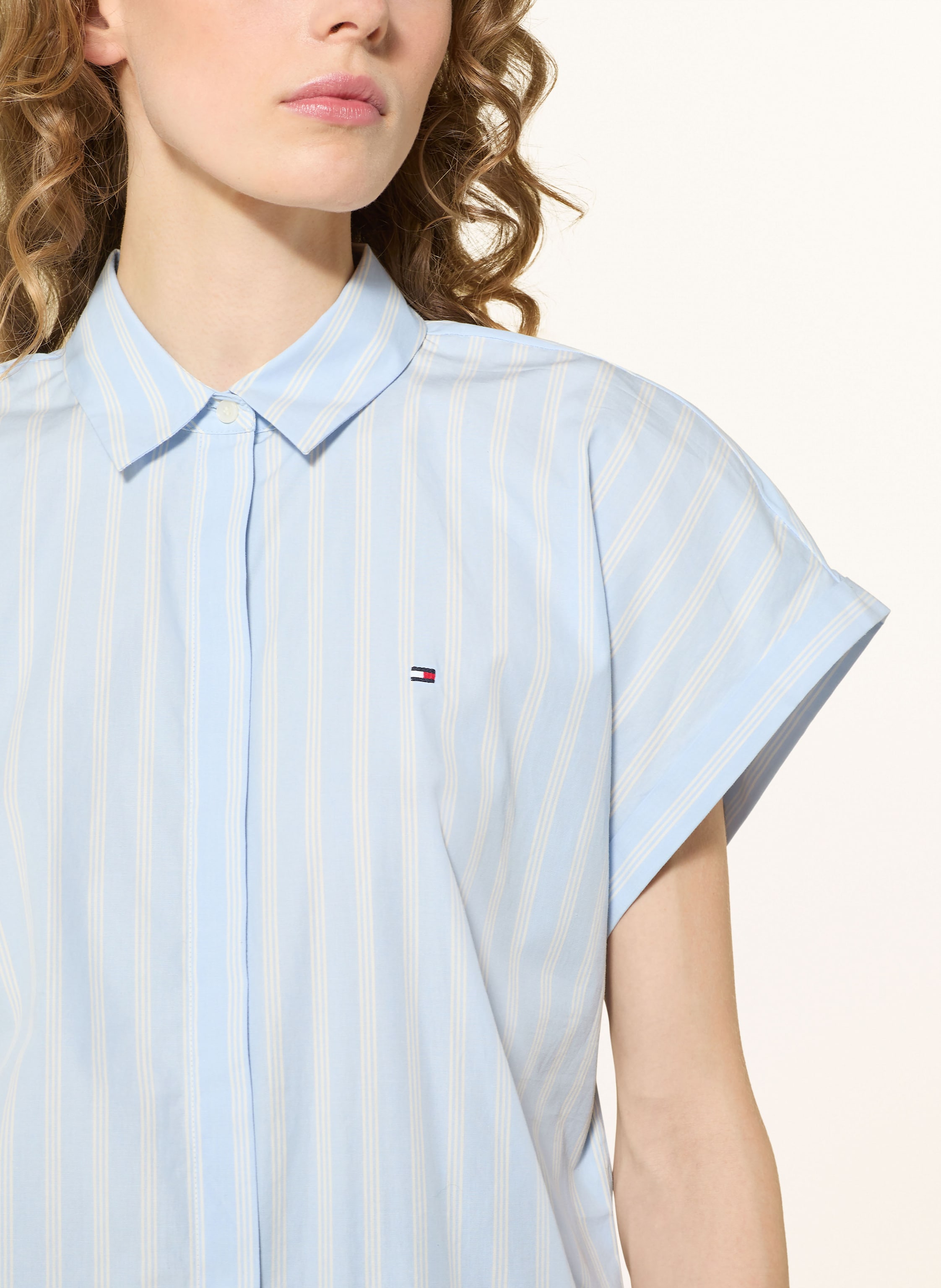 Thumbnail - Tommy Hilfiger Hemdbluse blau