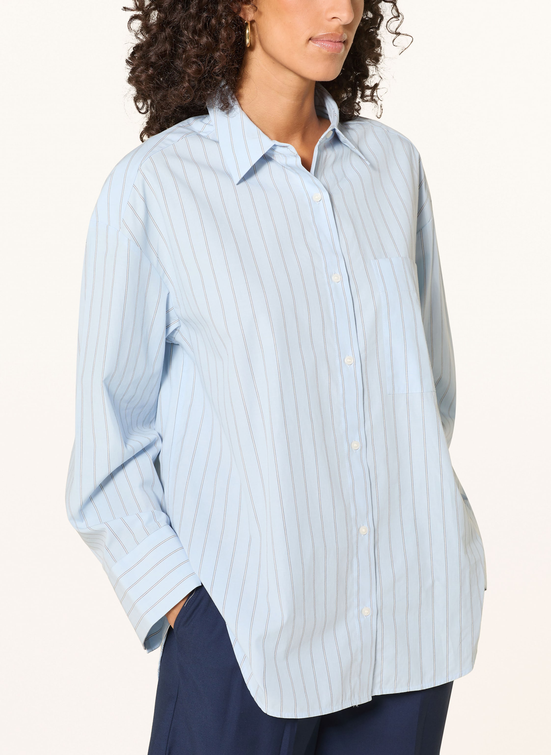 Thumbnail - Tommy Hilfiger Hemdbluse blau