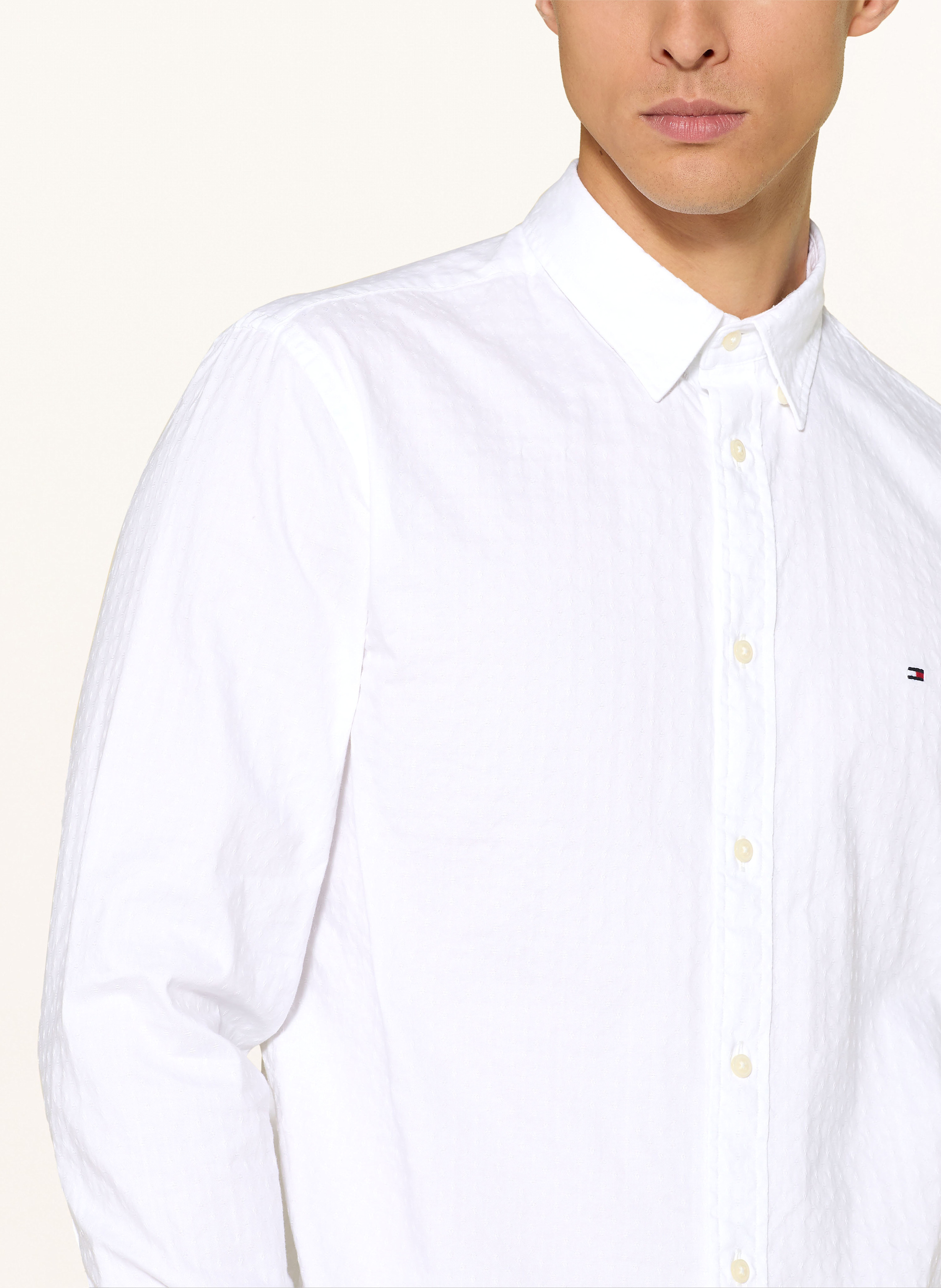 Thumbnail - Tommy Hilfiger Hemd Regular Fit weiss