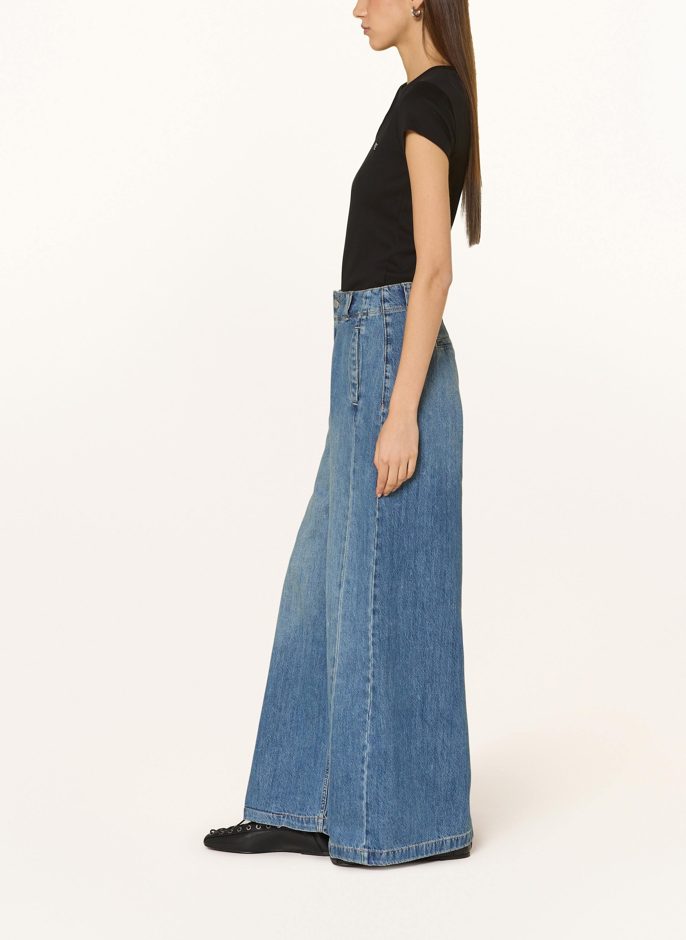 Thumbnail - Pepe Jeans Wide Leg Jeans Jaimy blau