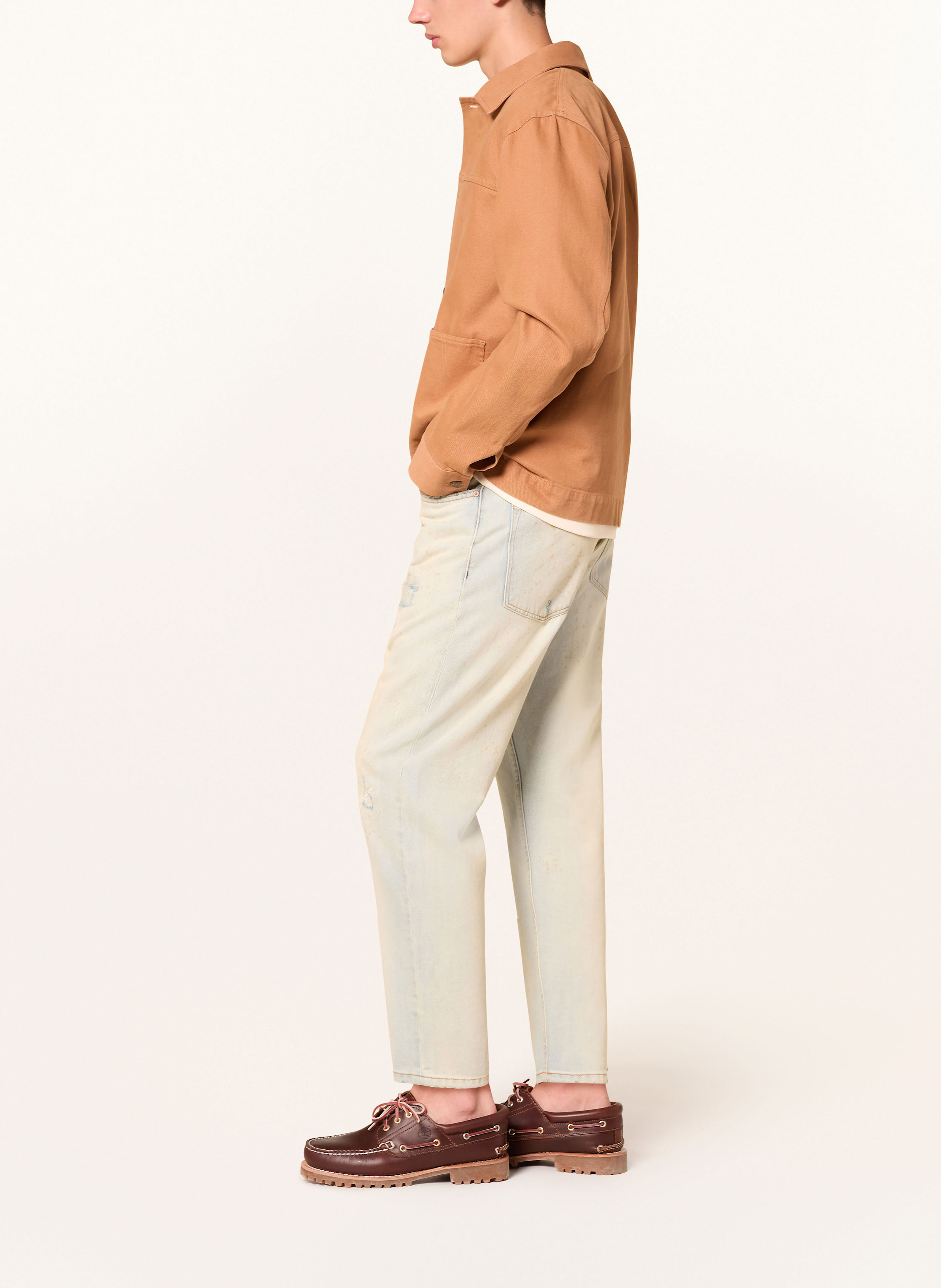 Thumbnail - Scotch & Soda Destroyed Jeans Dean Loose Tapered Fit blau