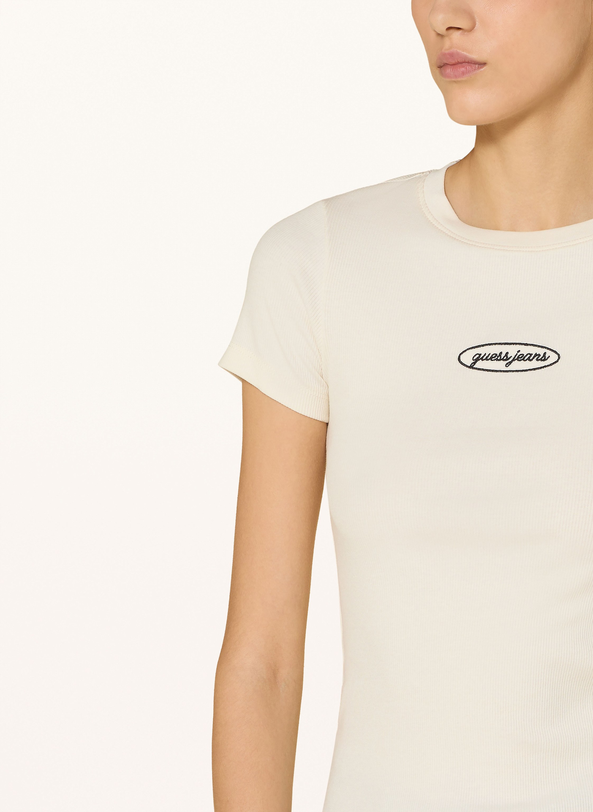 Thumbnail - Guess Jeans T-Shirt beige