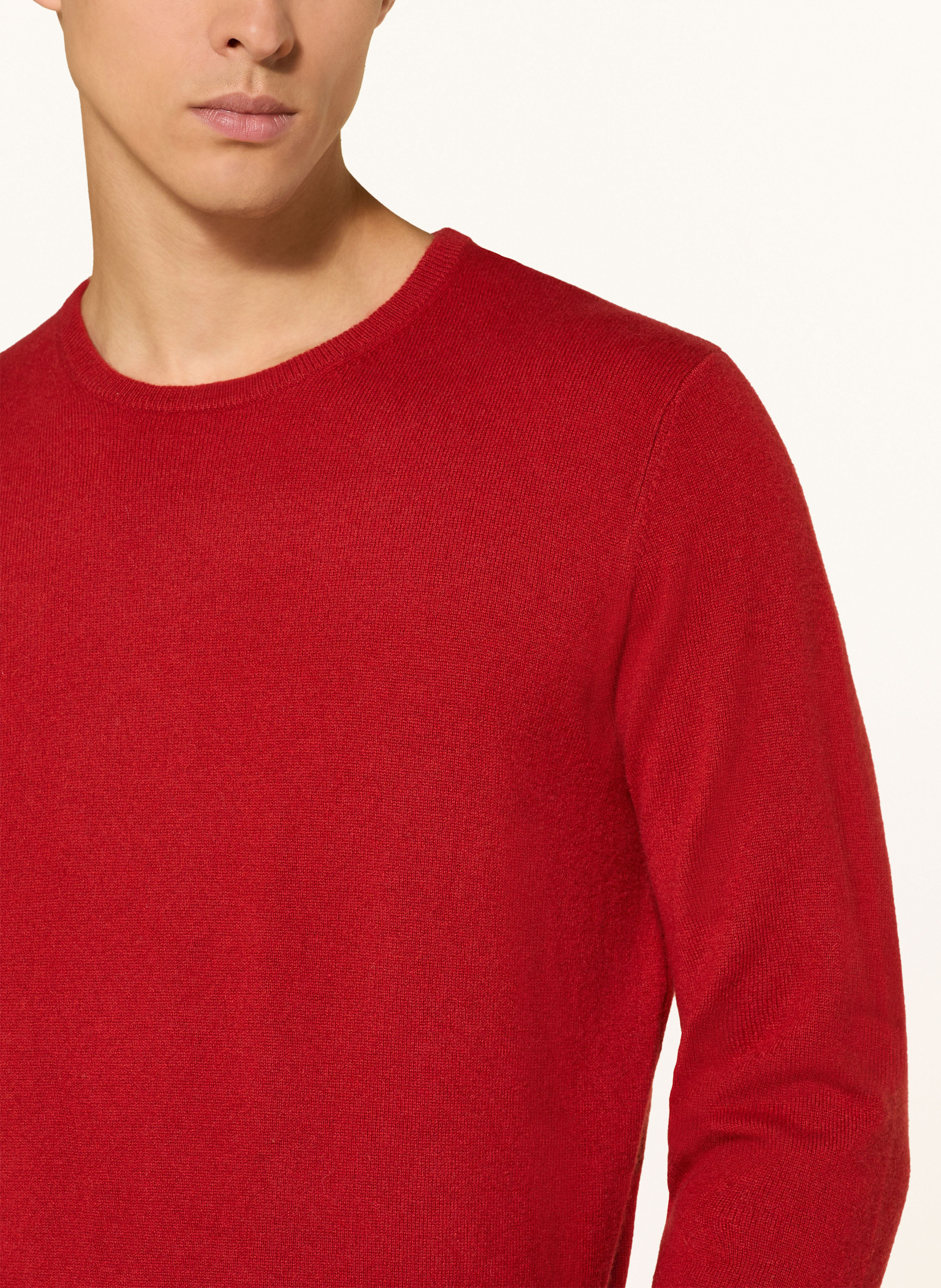 Thumbnail - Strokesman's Cashmere-Pullover rot