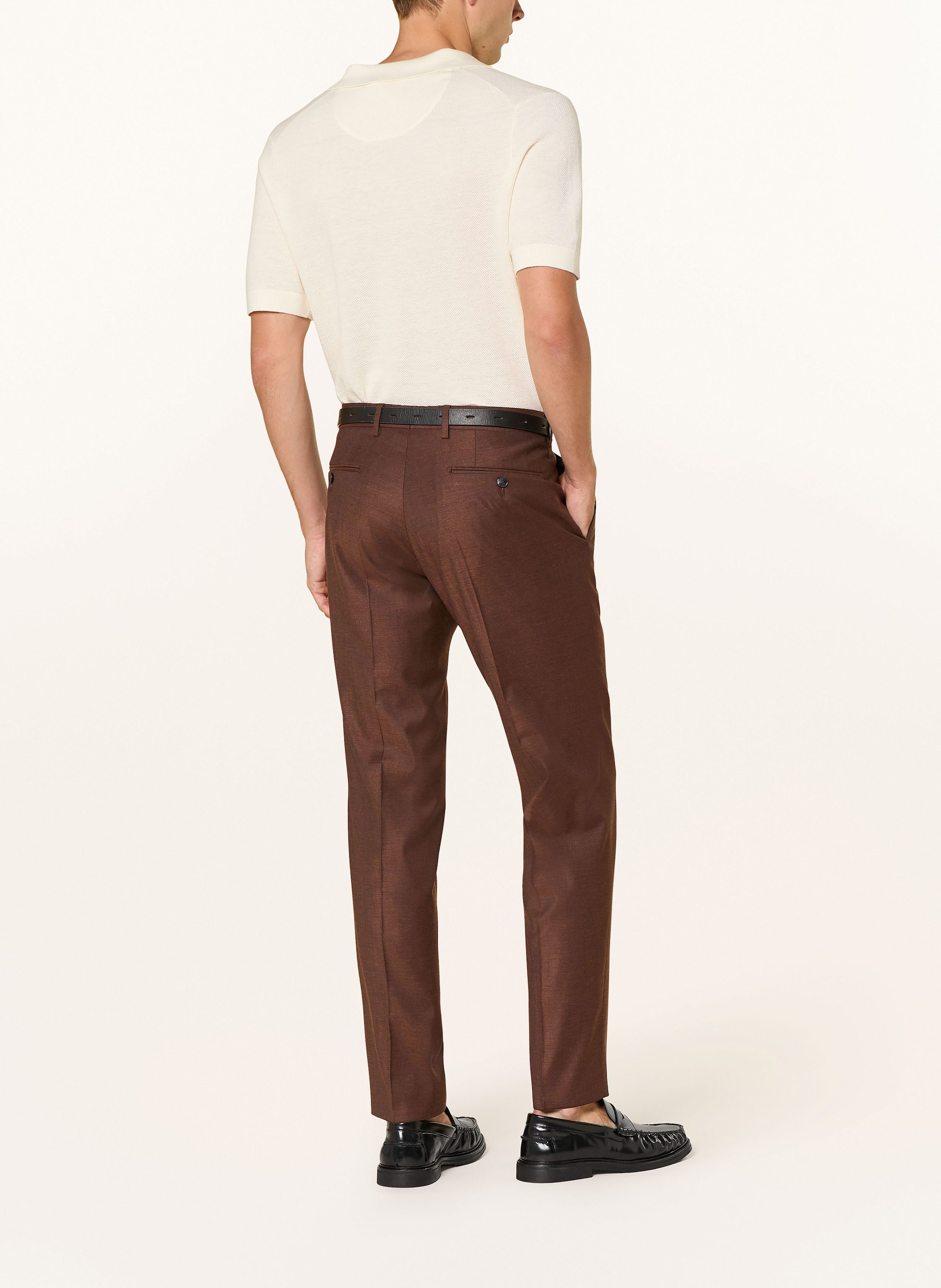 Thumbnail - Baldessarini Anzughose Slim Fit rot