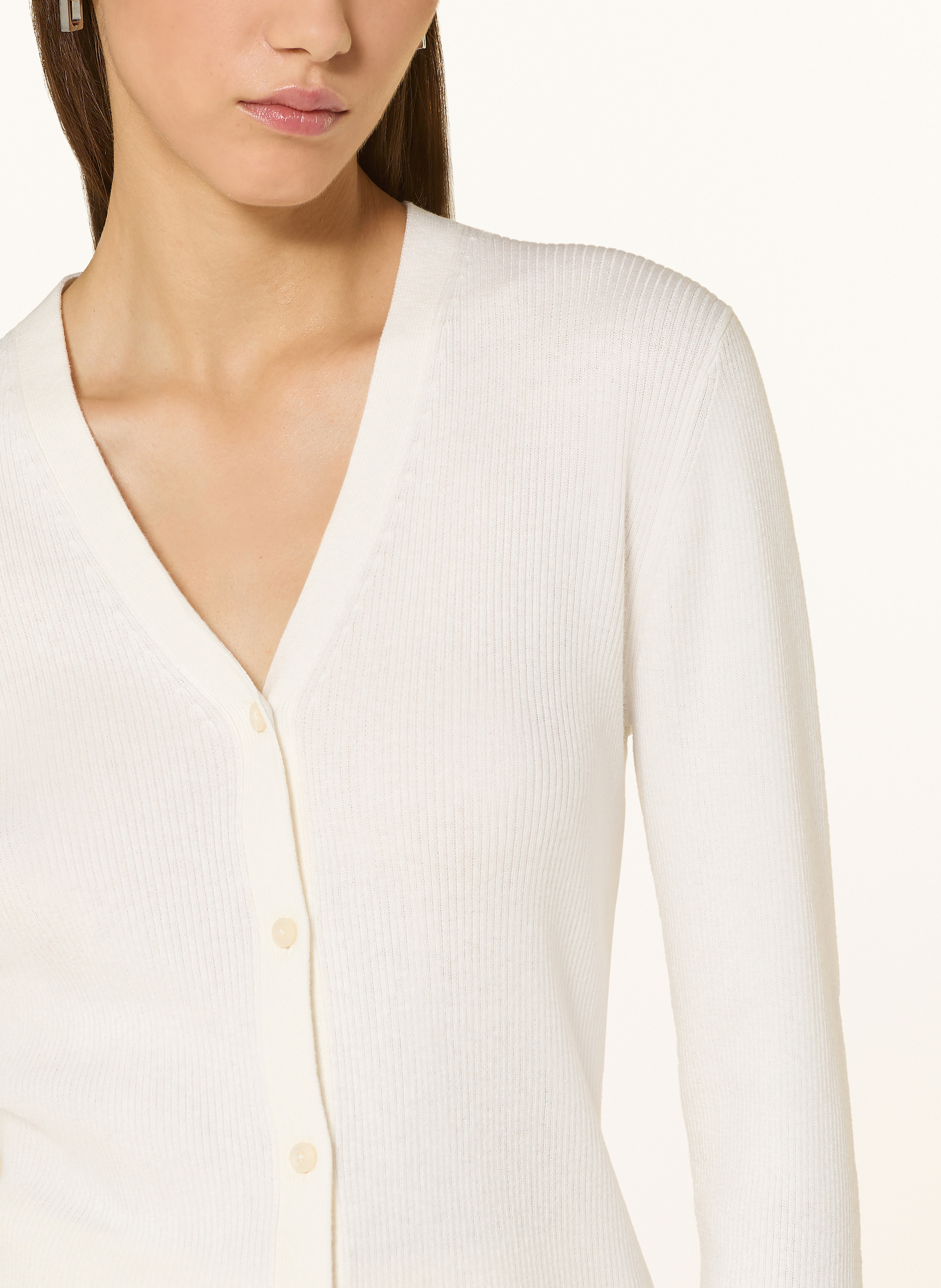 Thumbnail - Tiger Of Sweden Strickjacke Giane weiss