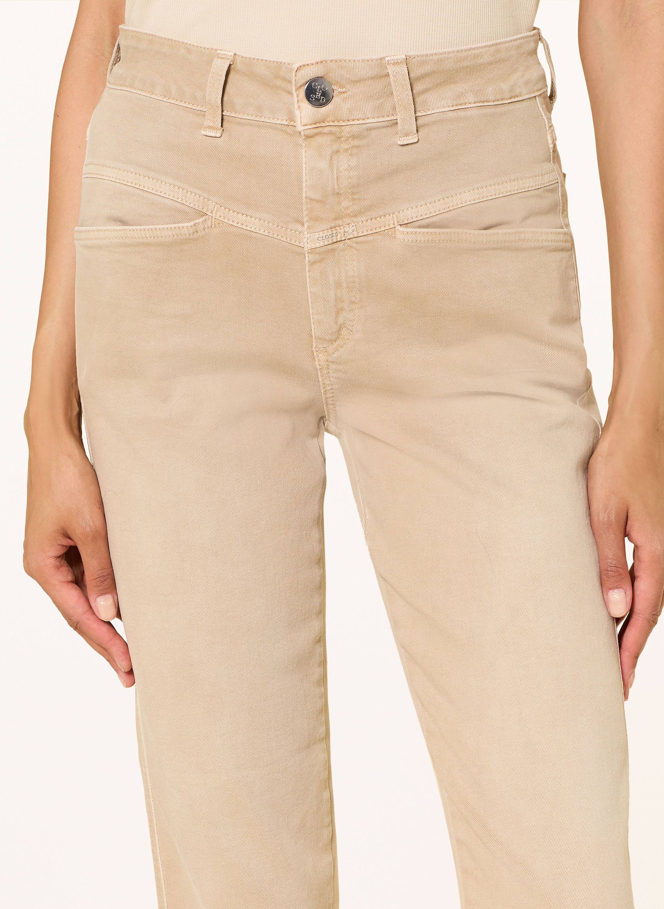 Thumbnail - Closed Straight Jeans beige