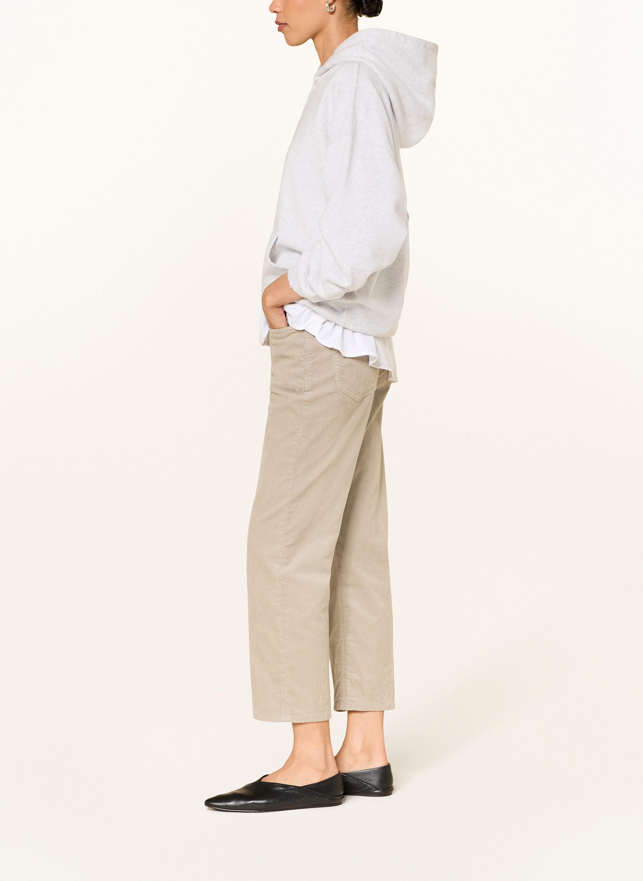 Thumbnail - Closed Cordhose Milo grau