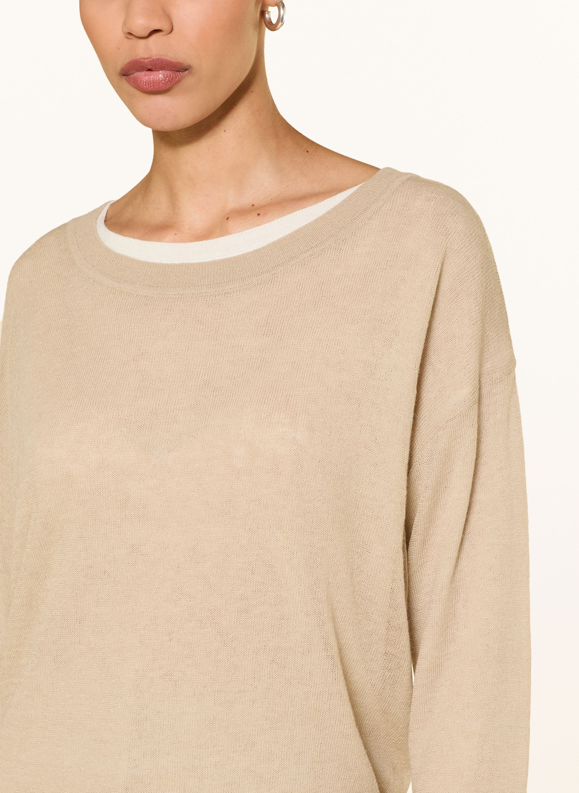 Thumbnail - Boss Pullover Femok beige