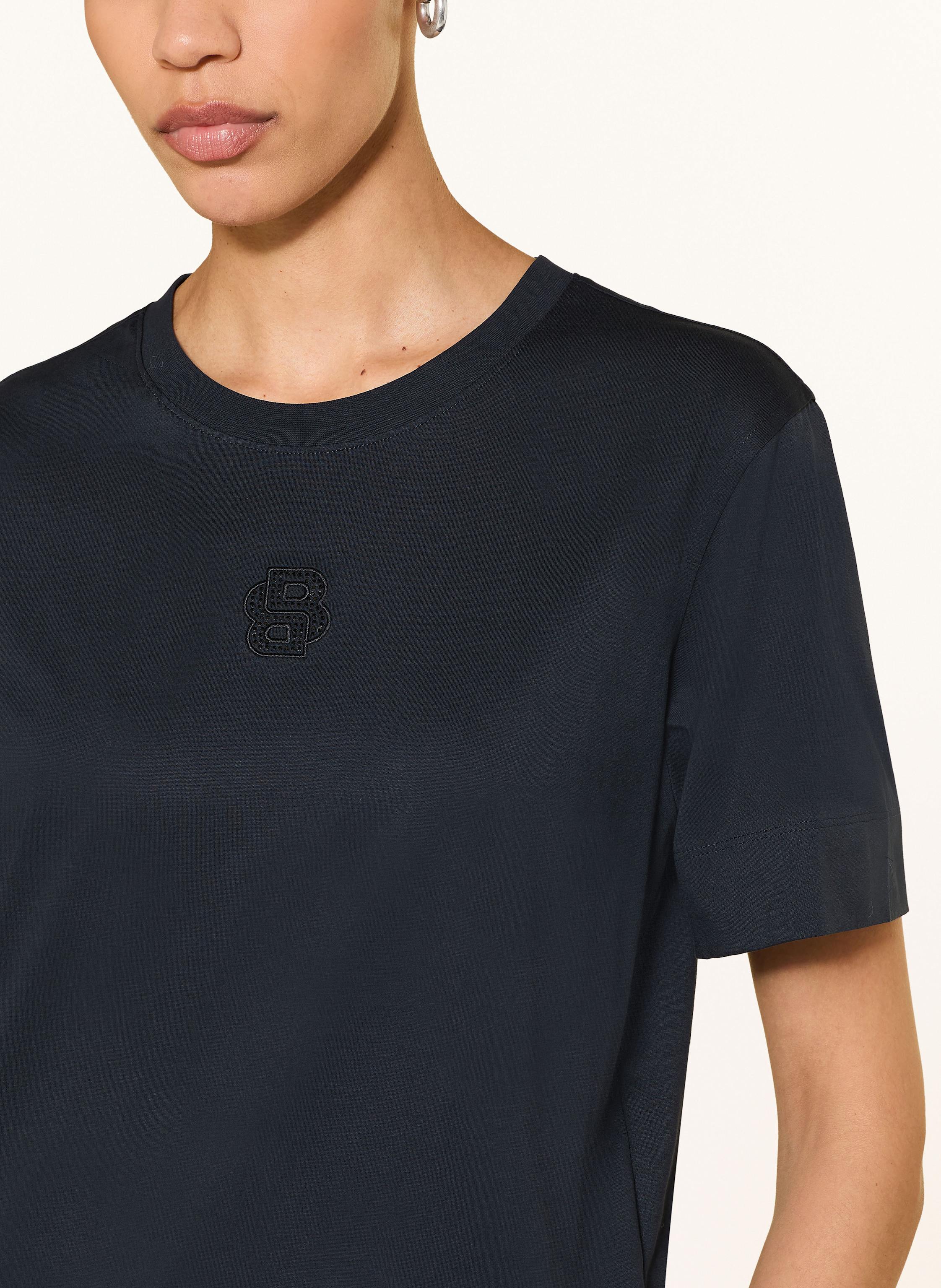 Thumbnail - Boss T-Shirt Elpha Mit Schmucksteinen blau