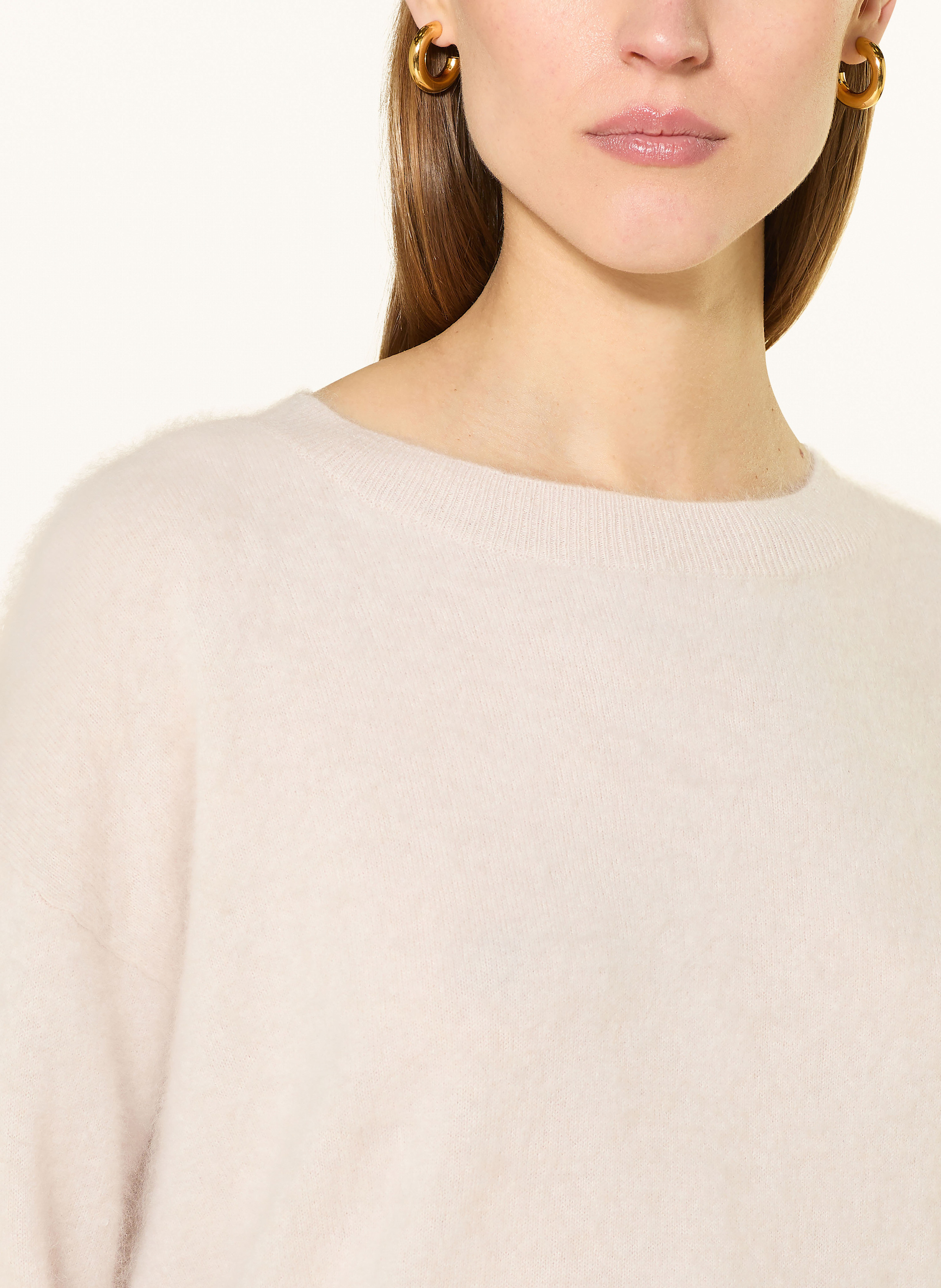 Thumbnail - Lilienfels Strickshirt Aus Cashmere weiss