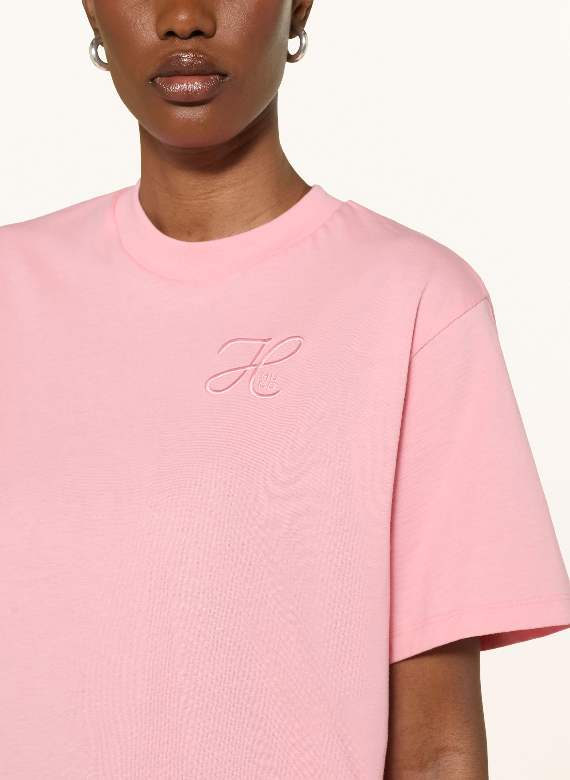 Thumbnail - Hugo T-Shirt Vintage rosa